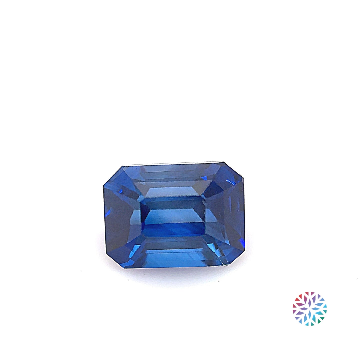 Blue Sapphire- Emerald, 2.05ct, 7.3 x 5.4 x 5.0mm