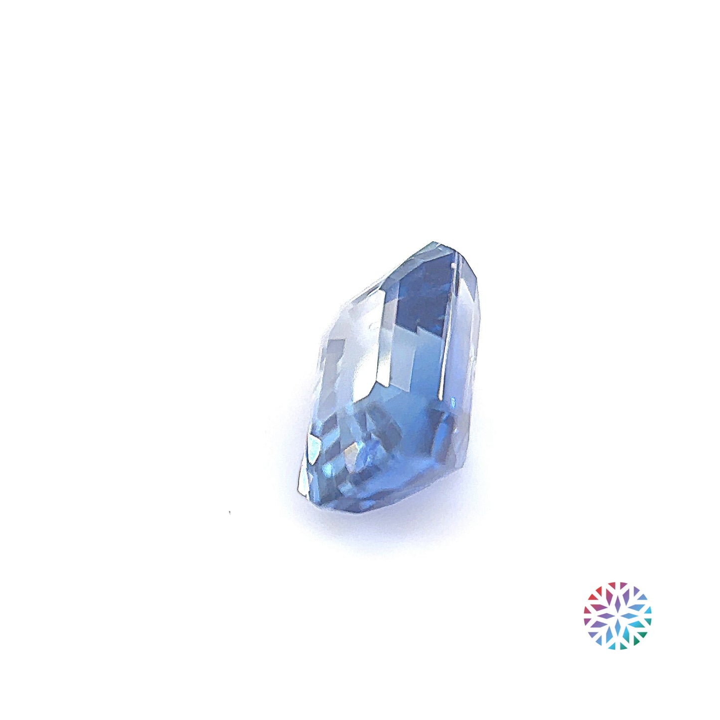 Blue Sapphire- Emerald, 1.9ct, 7.3 x 5.7 x 4.4mm