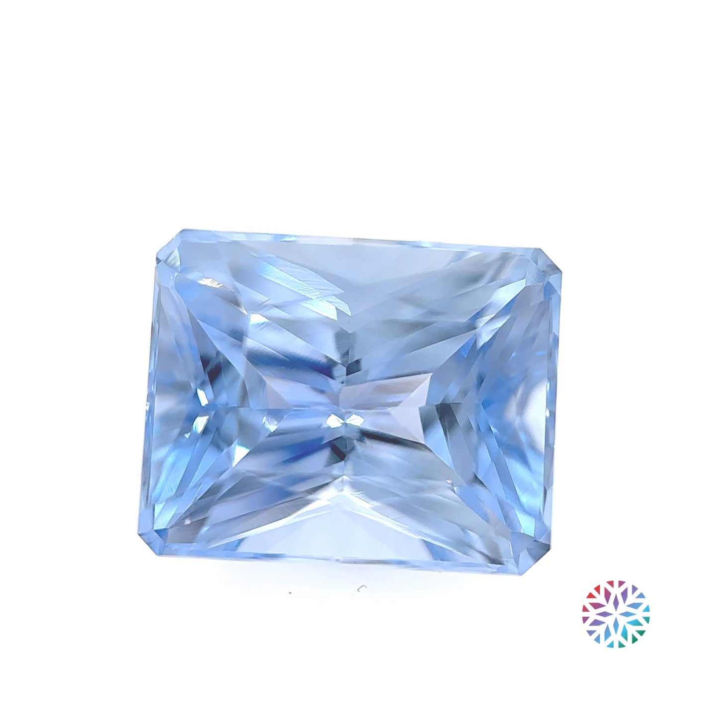 Blue Sapphire- Radiant, 9.87ct, 12.3 x 9.8 x 7.9mm