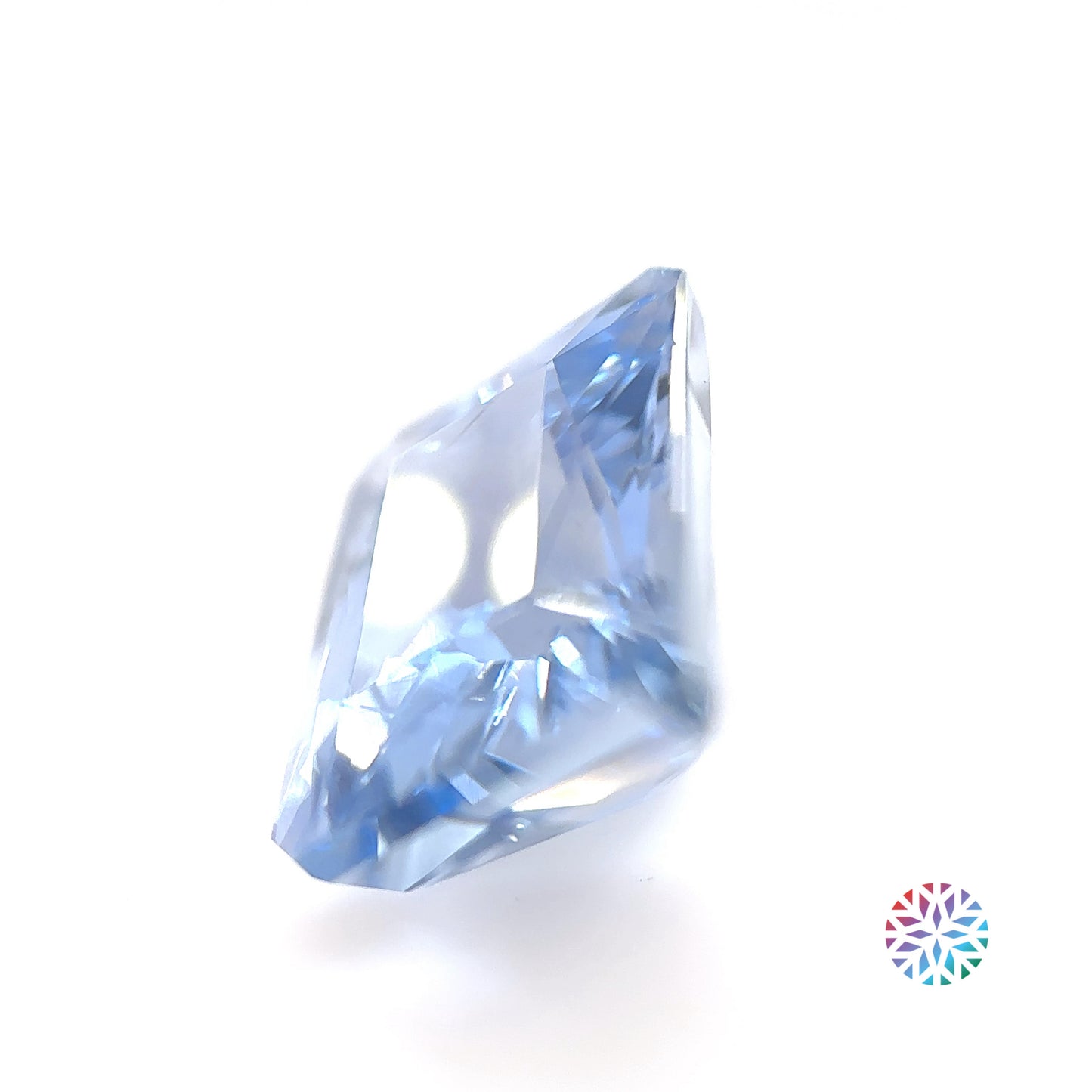 Blue Sapphire- Radiant, 9.87ct, 12.3 x 9.8 x 7.9mm