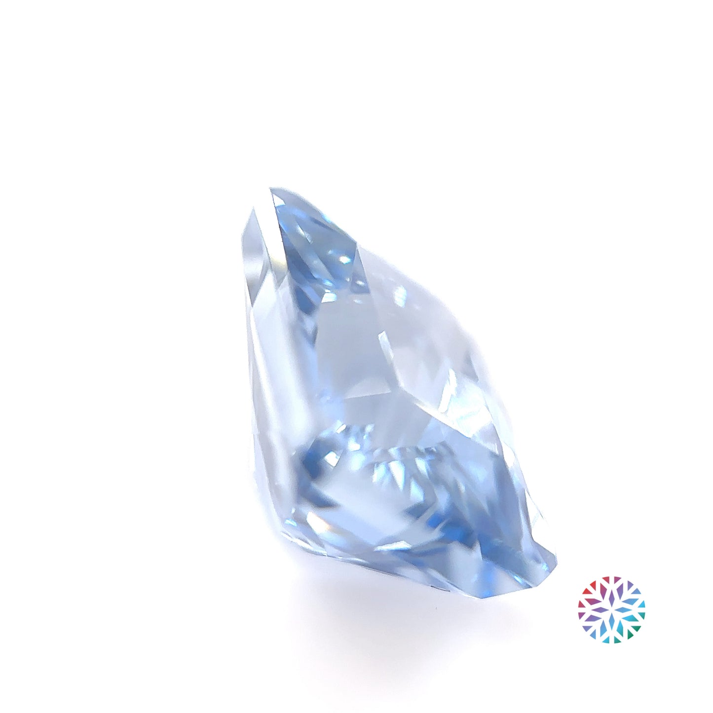 Blue Sapphire- Radiant, 9.87ct, 12.3 x 9.8 x 7.9mm