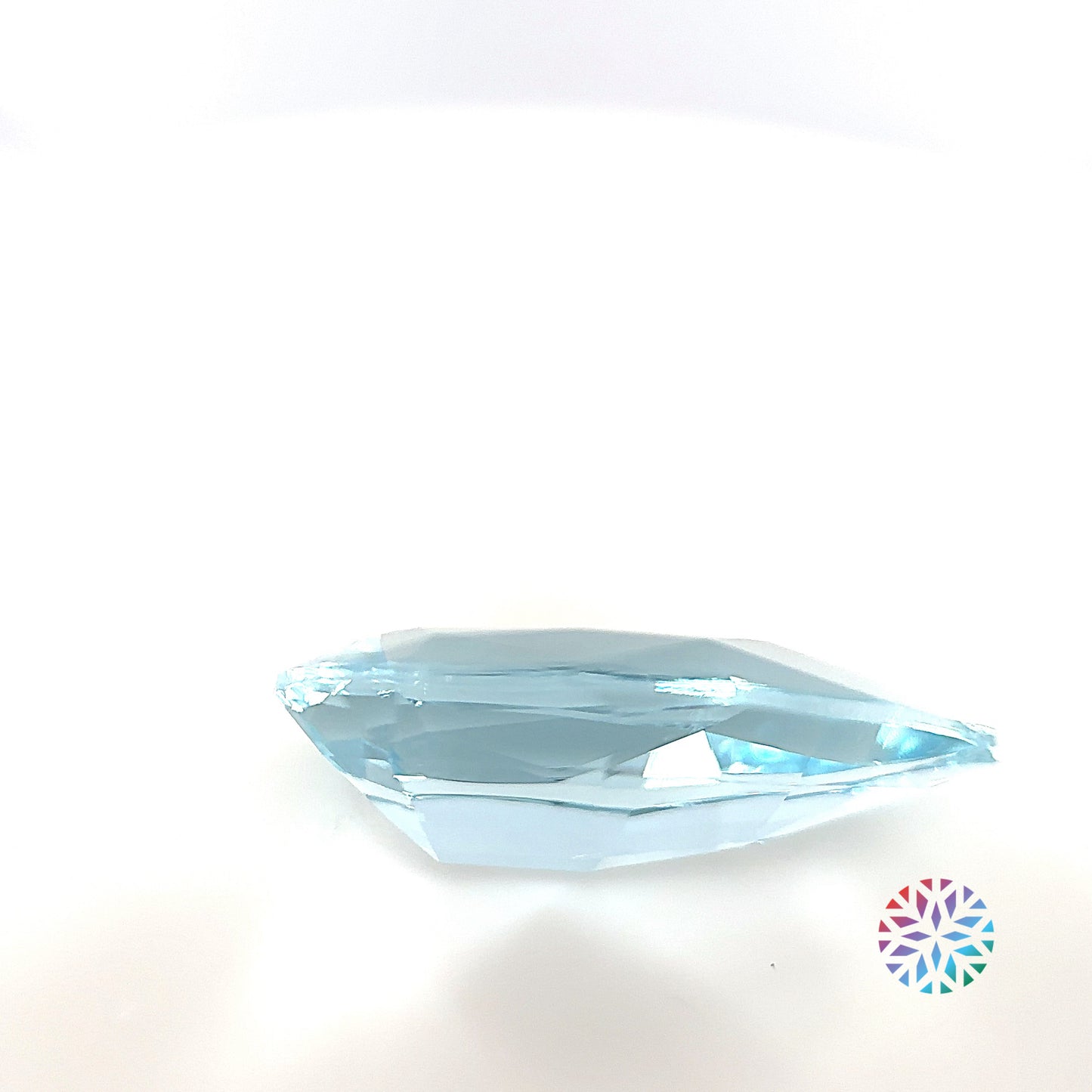 Aquamarine- Pear, 4.38ct, 17.3 x 9.0 x 5.6mm