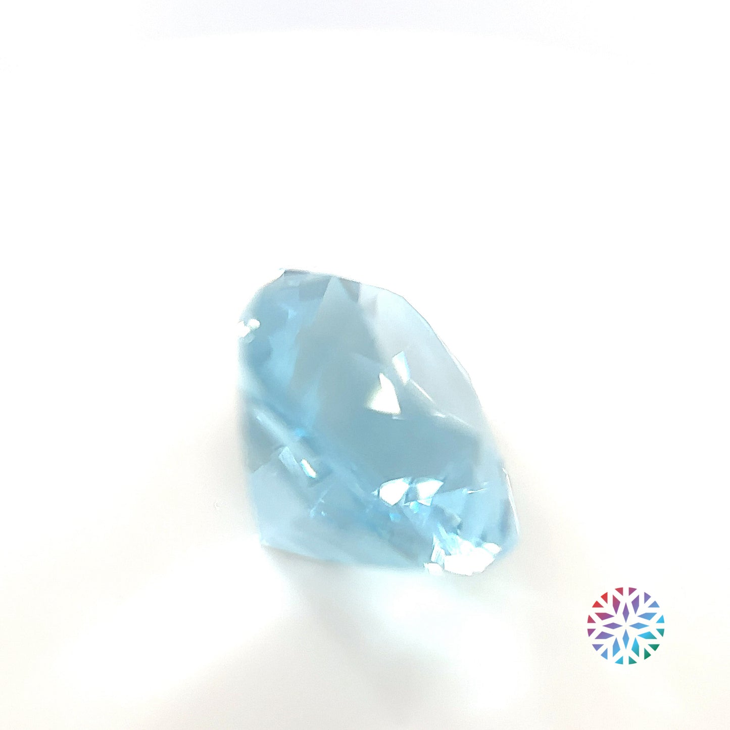 Aquamarine- Pear, 7.69ct, 16.9 x 11.7 x 8.7mm
