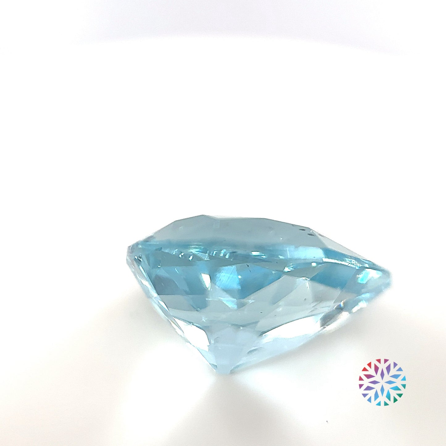 Aquamarine- Pear, 6.48ct, 15.1 x 11.2 x 8.1mm