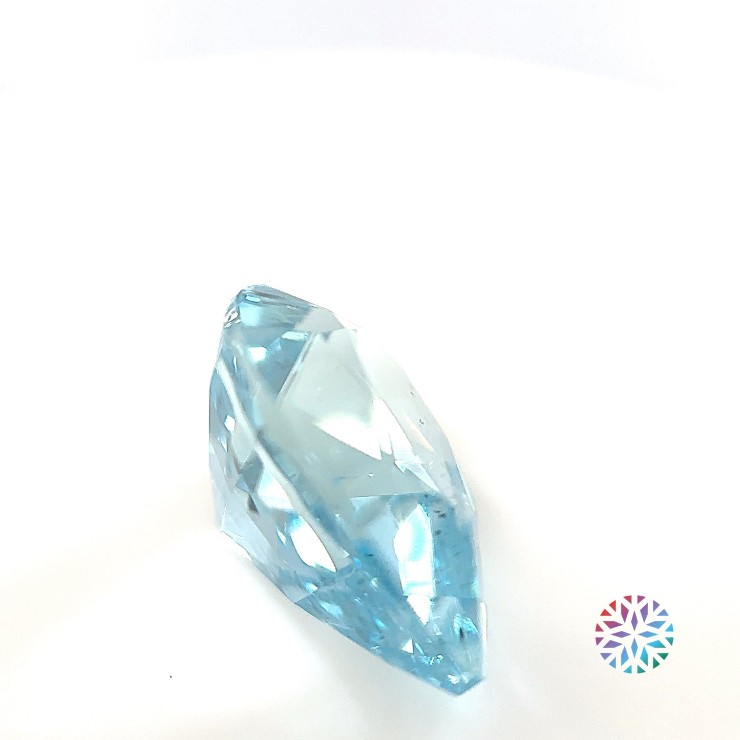 Aquamarine- Pear, 6.48ct, 15.1 x 11.2 x 8.1mm