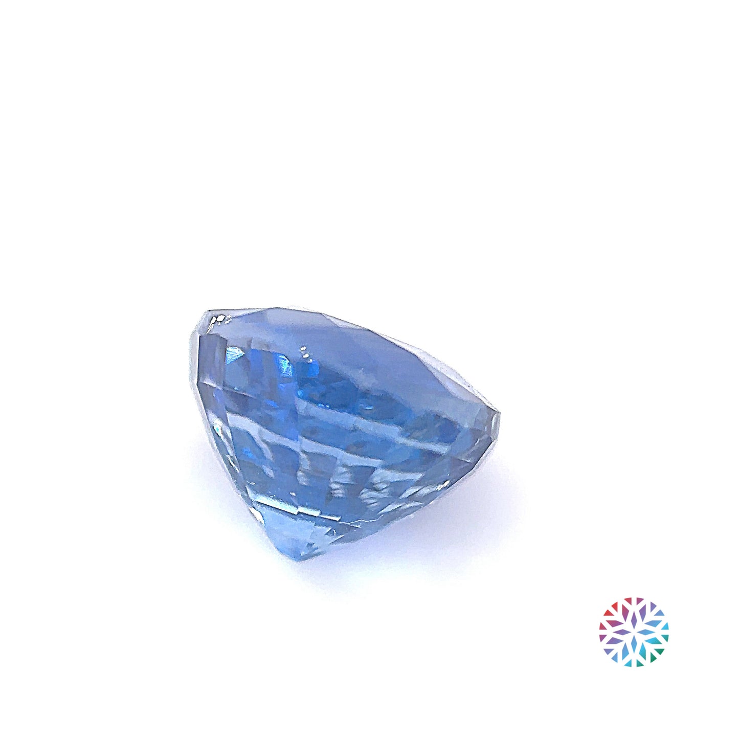 Blue Sapphire- Round, 3.32ct, 8.2 x 8.2 x 6.1mm