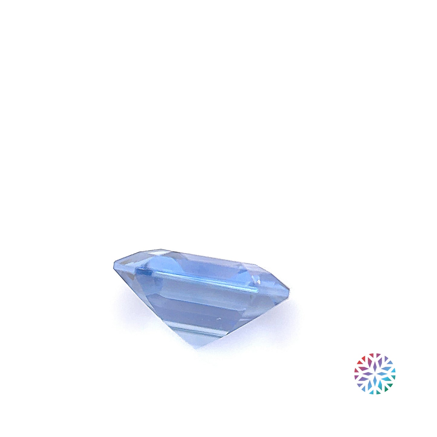Blue Sapphire- Emerald, 1.68ct, 7.0 x 7.0 x 3.9mm