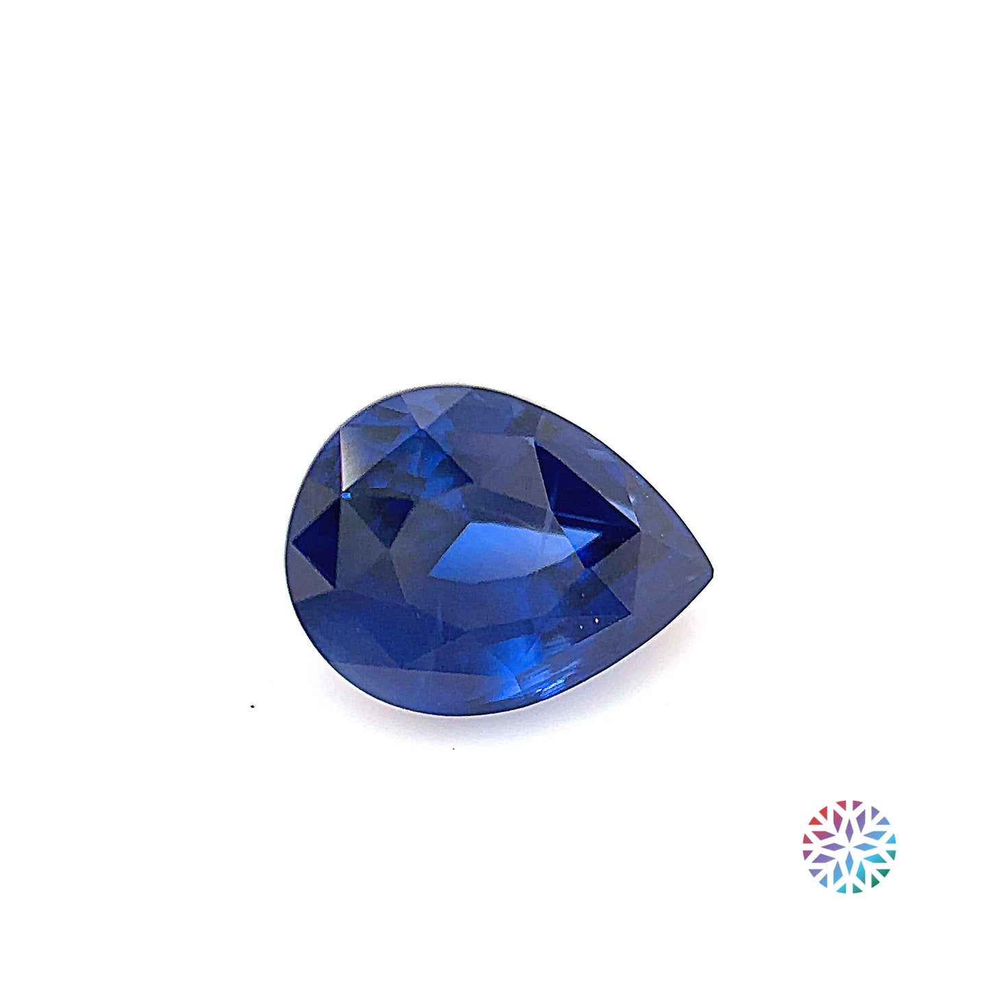 Blue Sapphire- Pear, 2.01ct, 8.3 x 6.3 x 4.9mm