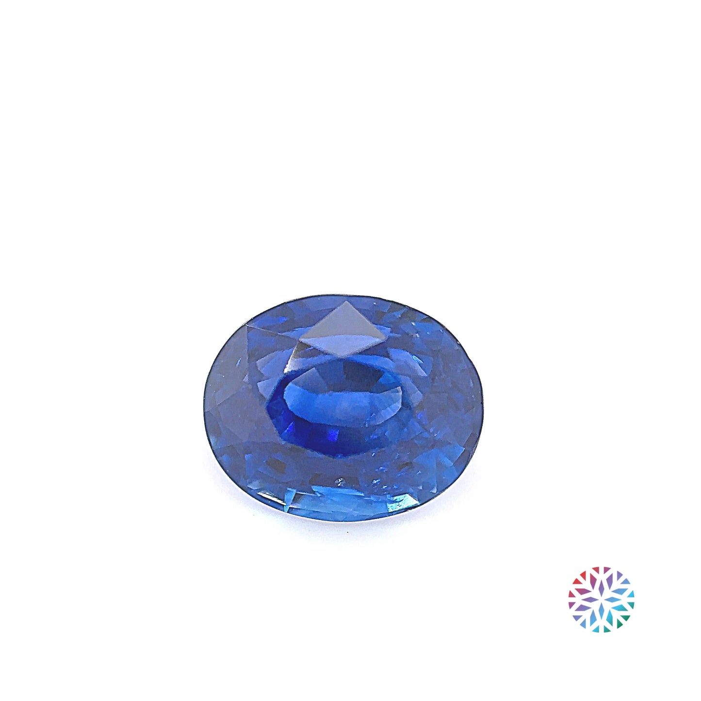 Blue Sapphire- Oval, 2.11ct, 7.6 x 6.2 x 5.3mm