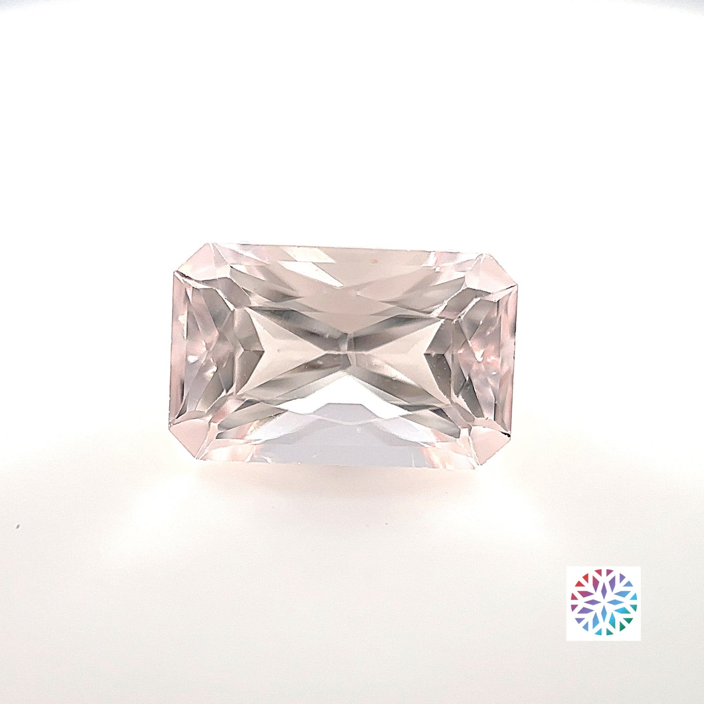 Pink Morganite- Radiant, 3.56ct, 11.3 x 7.3 x 6.2mm