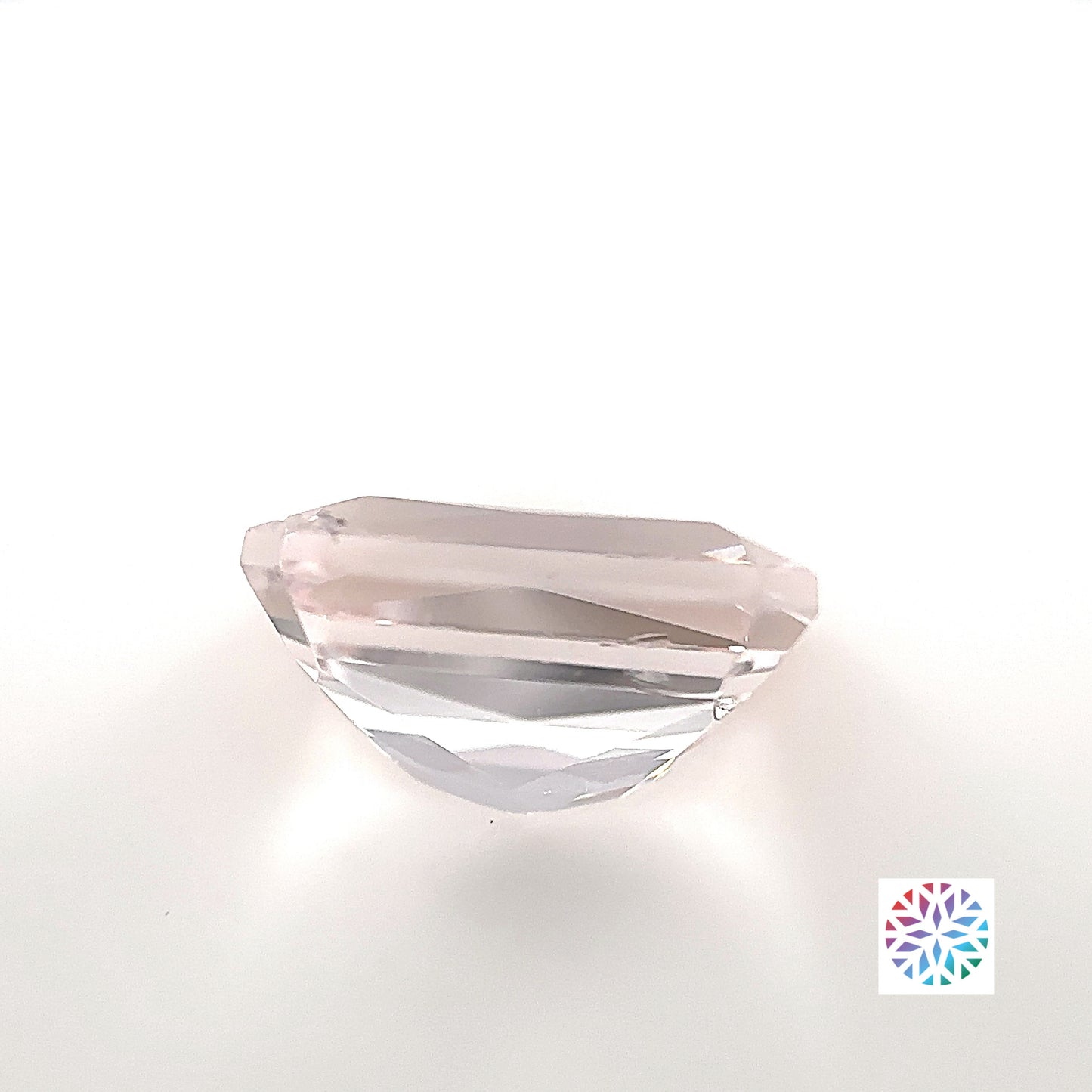 Pink Morganite- Radiant, 3.56ct, 11.3 x 7.3 x 6.2mm