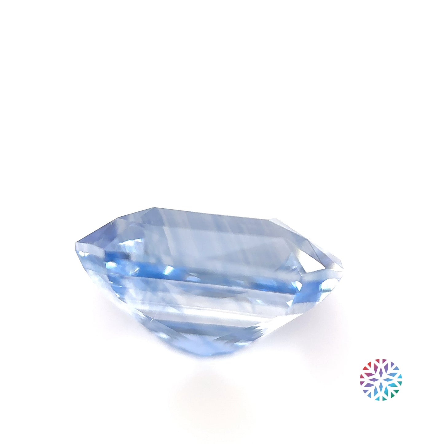 Blue Sapphire- Radiant, 7.69ct, 12.3 x 8.8 x 7.2mm