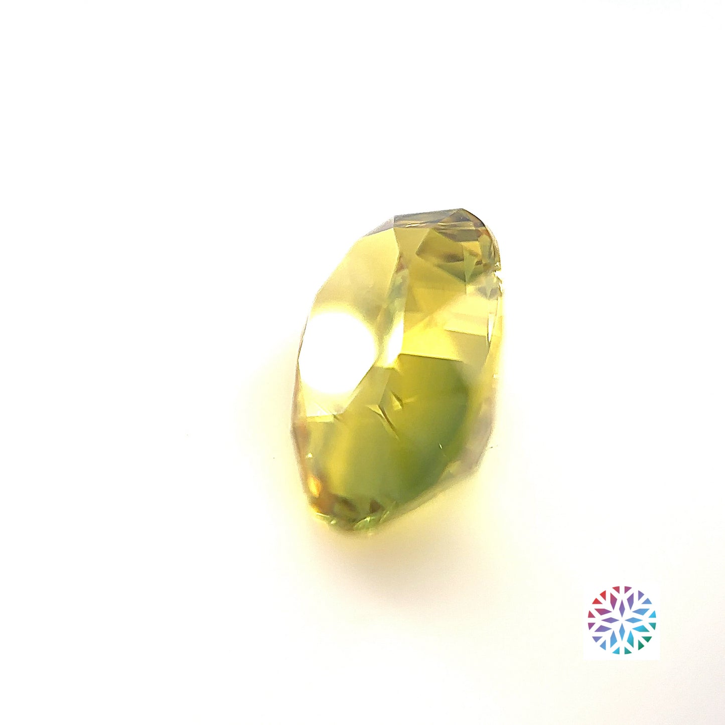 Wattle Sapphire- Oval, 5.55ct, 12.6 x 8.9 x 5.7mm, (C), (N)