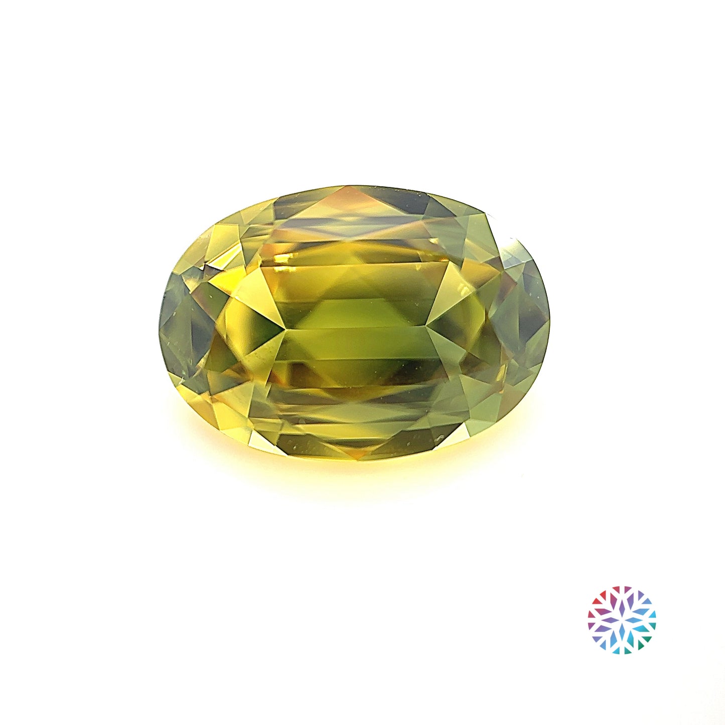 Wattle Sapphire- Oval, 5.55ct, 12.6 x 8.9 x 5.7mm, (C), (N)