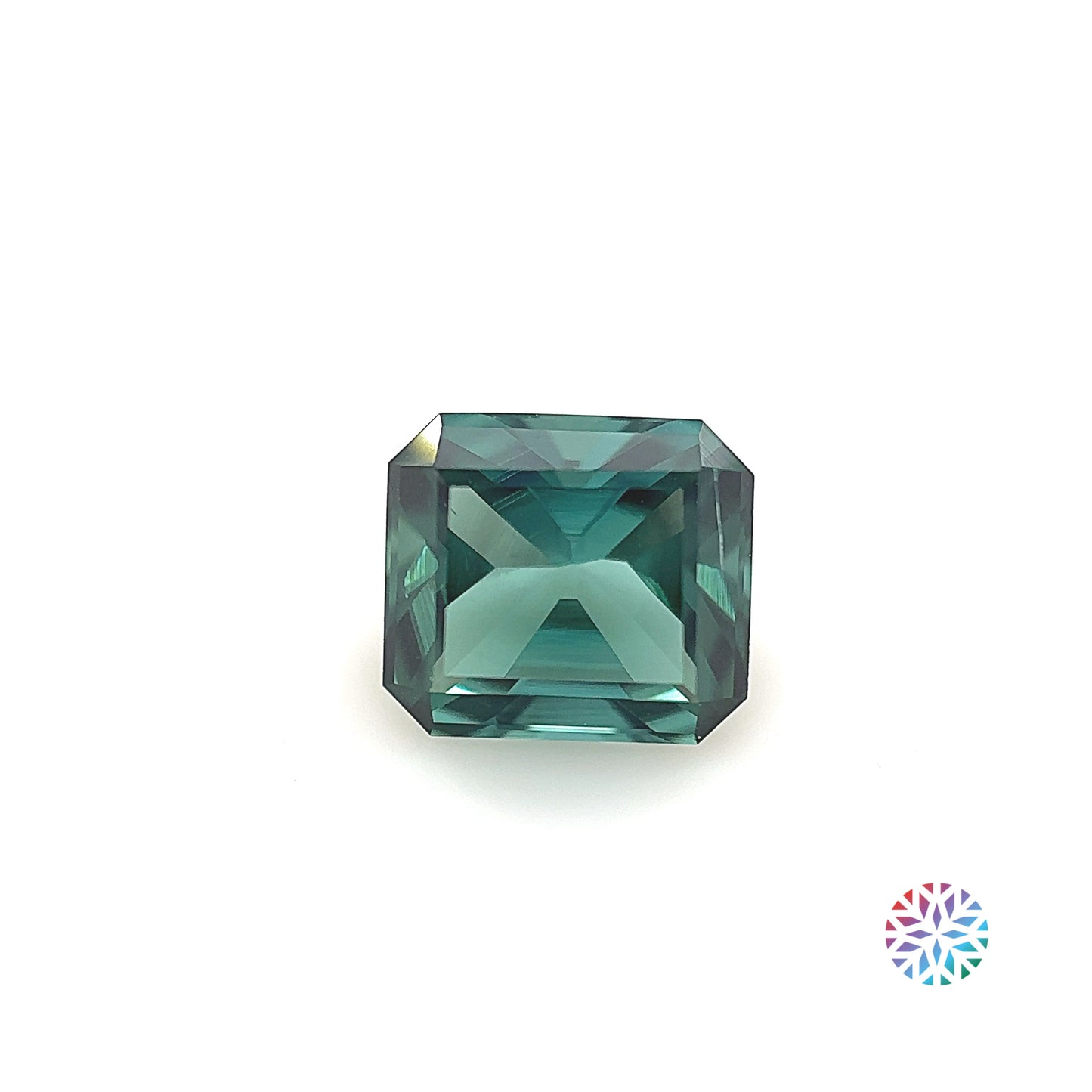 Teal Tourmaline- Radiant, 1.78ct, 7.5 x 6.7 x 4.7mm