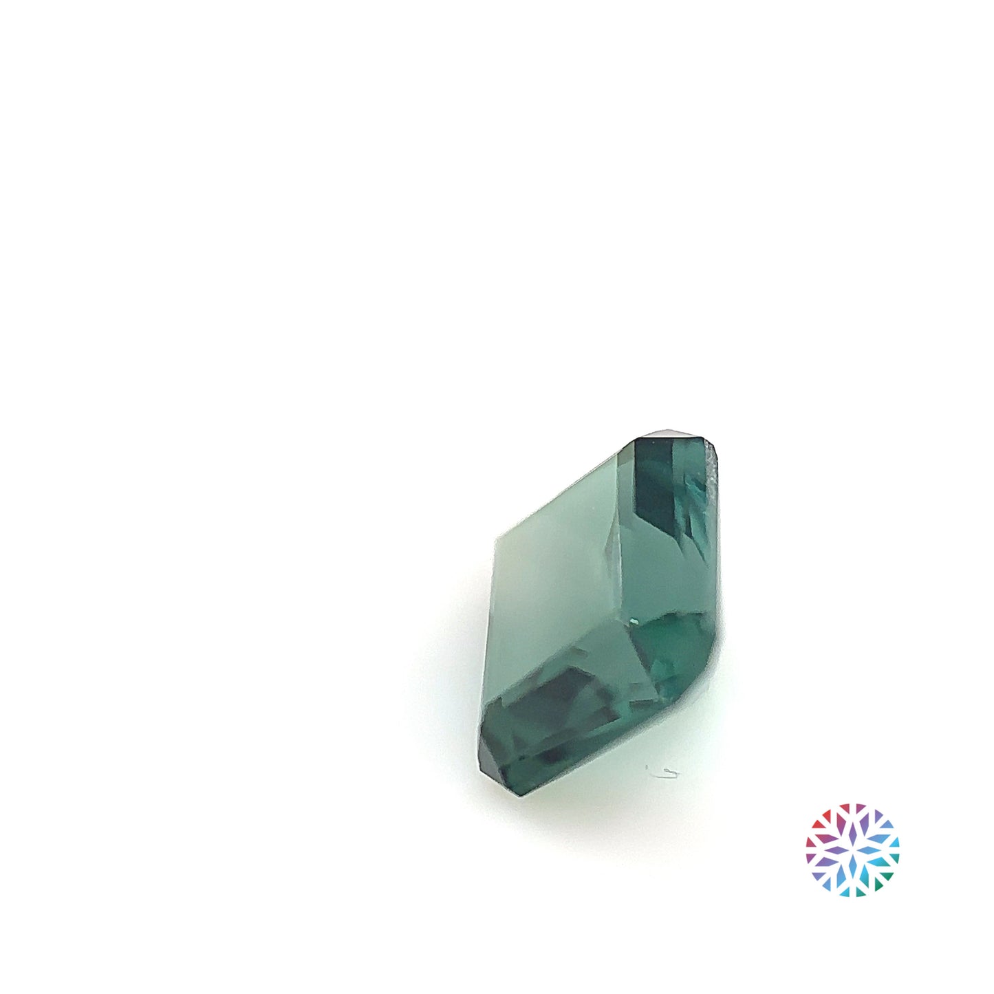 Teal Tourmaline- Radiant, 1.78ct, 7.5 x 6.7 x 4.7mm