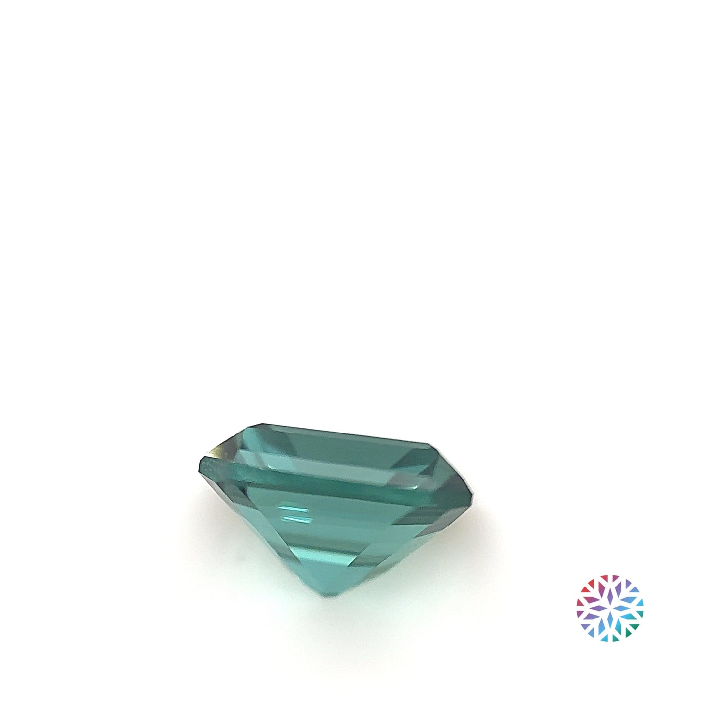 Teal Tourmaline- Radiant, 1.78ct, 7.5 x 6.7 x 4.7mm