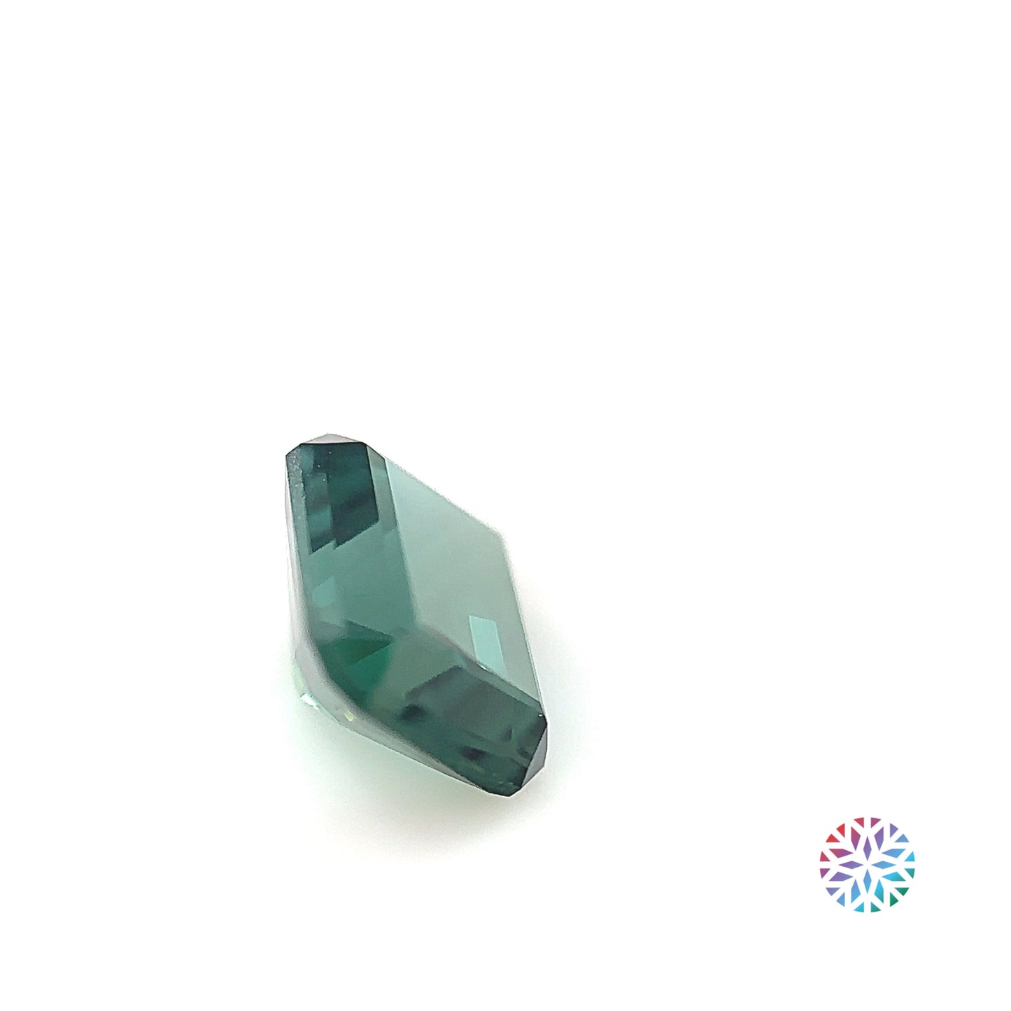 Teal Tourmaline- Radiant, 1.78ct, 7.5 x 6.7 x 4.7mm