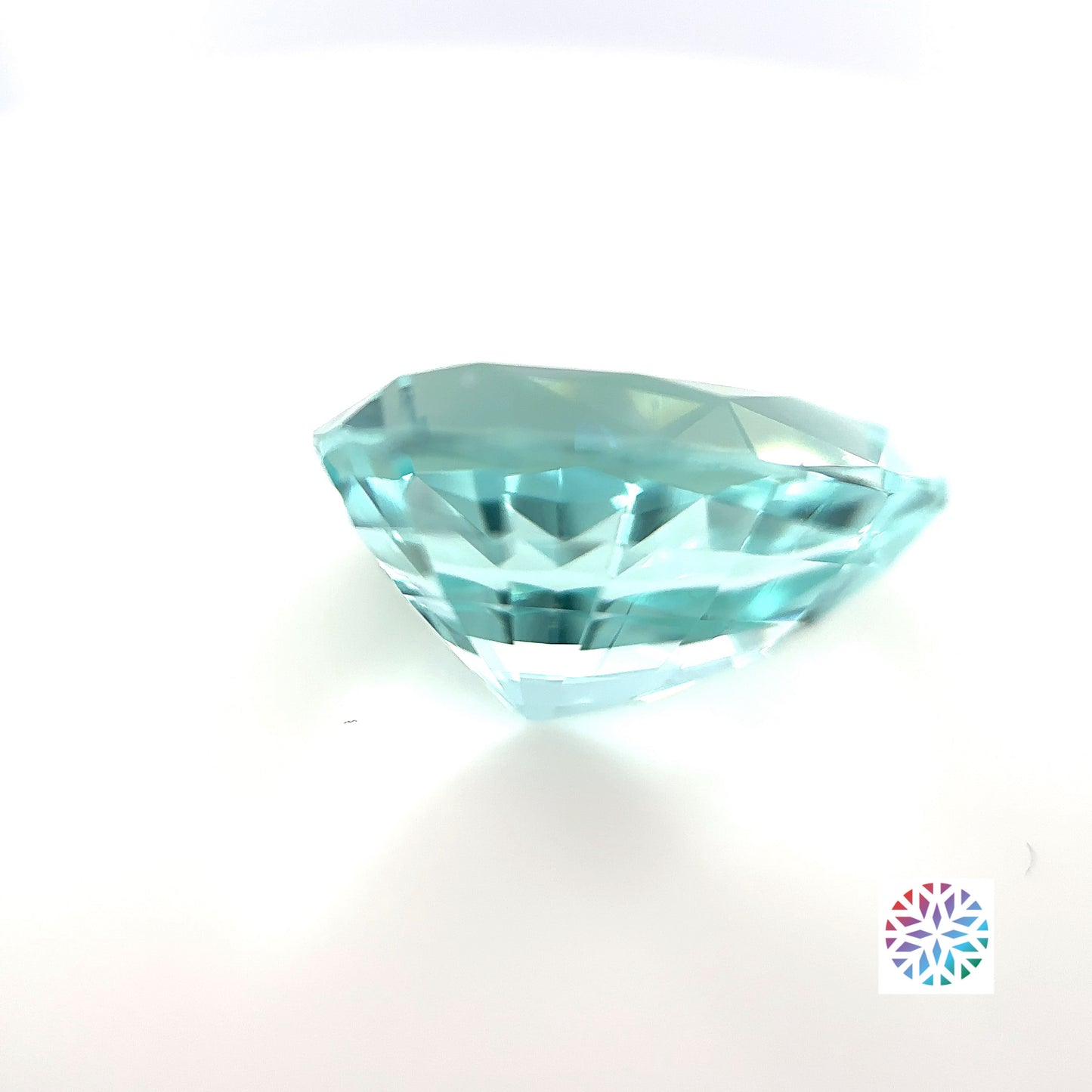 Blue Tourmaline- Pear, 7.85ct, 15.7 x 11.0 x 8.2mm, (C)