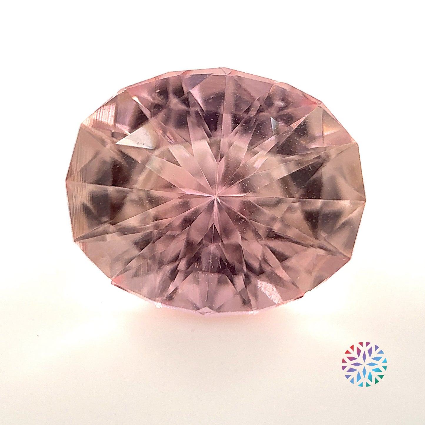 Pink Morganite- Oval, 6.84ct, 13.9 x 11.5 x 8.4mm