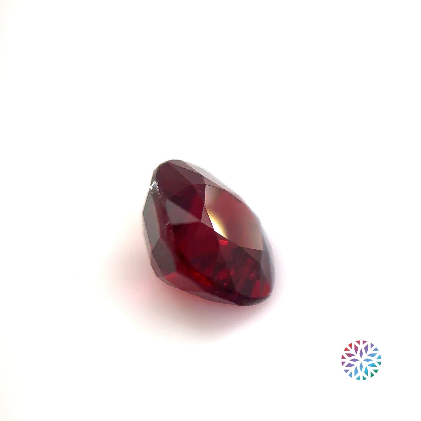 Ruby- Cushion, 2.66ct, 7.8 x 7.5 x 5.0mm, (C), (N)