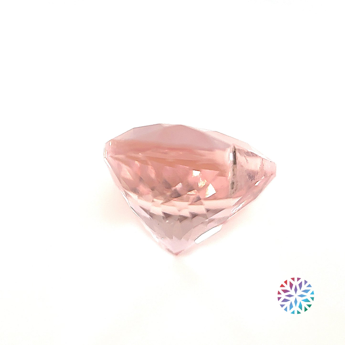 Pink Morganite- Heart, 6.44ct, 12.3 x 12.0 x 8.5mm