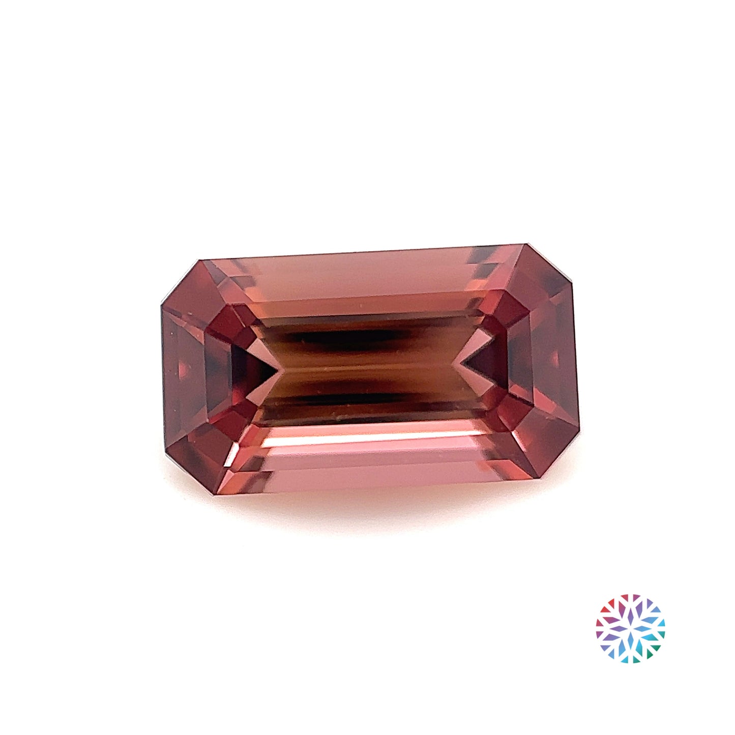 Pink Tourmaline- Emerald, 3.19ct, 11.6 x 6.7 x 5.5mm