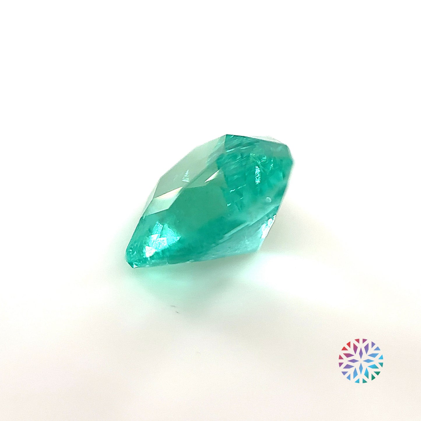 Emerald- Trilliant, 3.4ct, 11.0 x 10.7 x 6.5mm, (NO OIL)