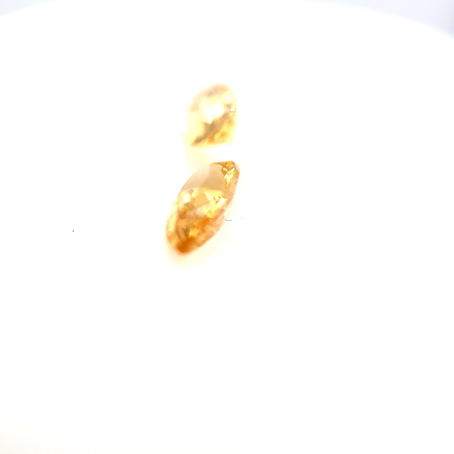 Imperial Topaz pair - Pear, 1.58ct, 8.2 x 4.6mm