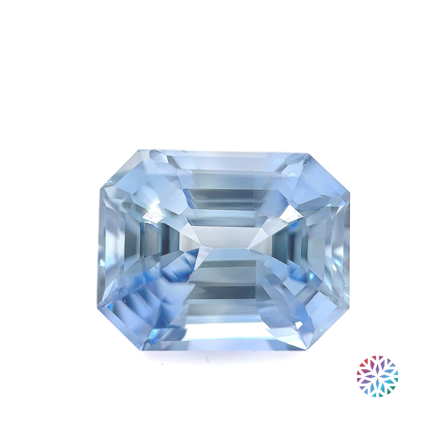 Blue Sapphire- Emerald, 9.02ct, 12.7 x 10.2 x 7.5mm