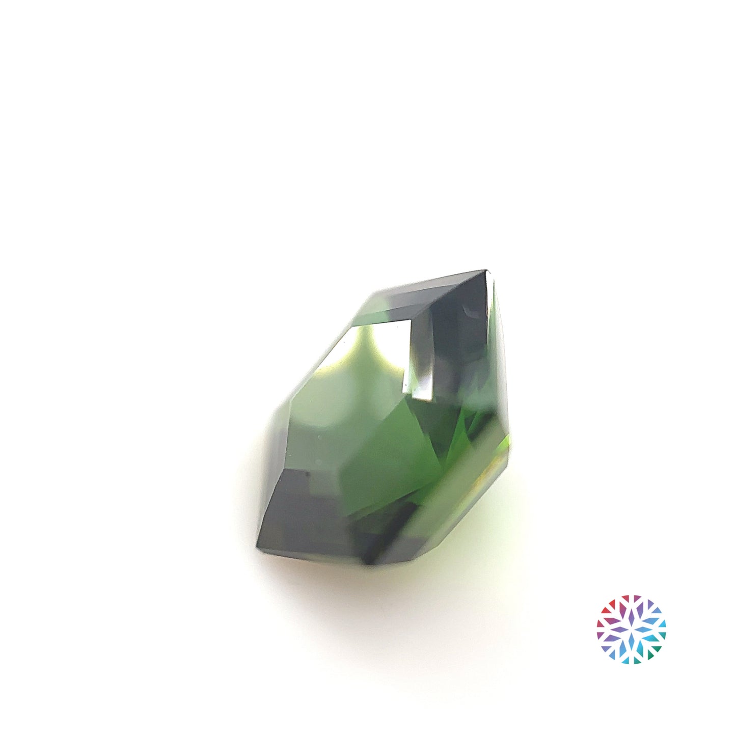 Green Tourmaline- Hexagon, 4.49ct, 10.1 x 10.1 x 6.6mm