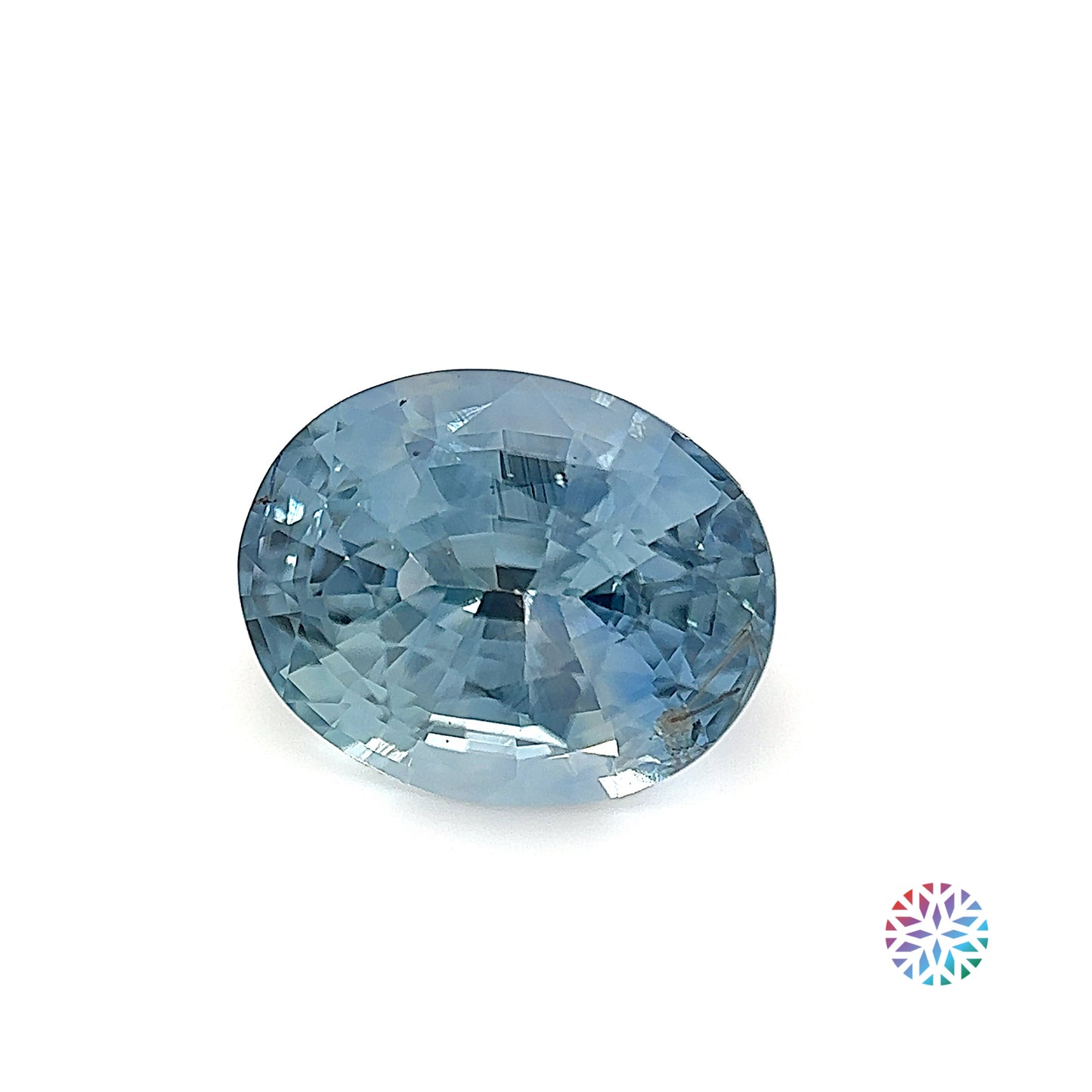 "Montana" Sapphire - Oval, 4.1ct, 10.3 x 8.2 x 6.1mm, (N)