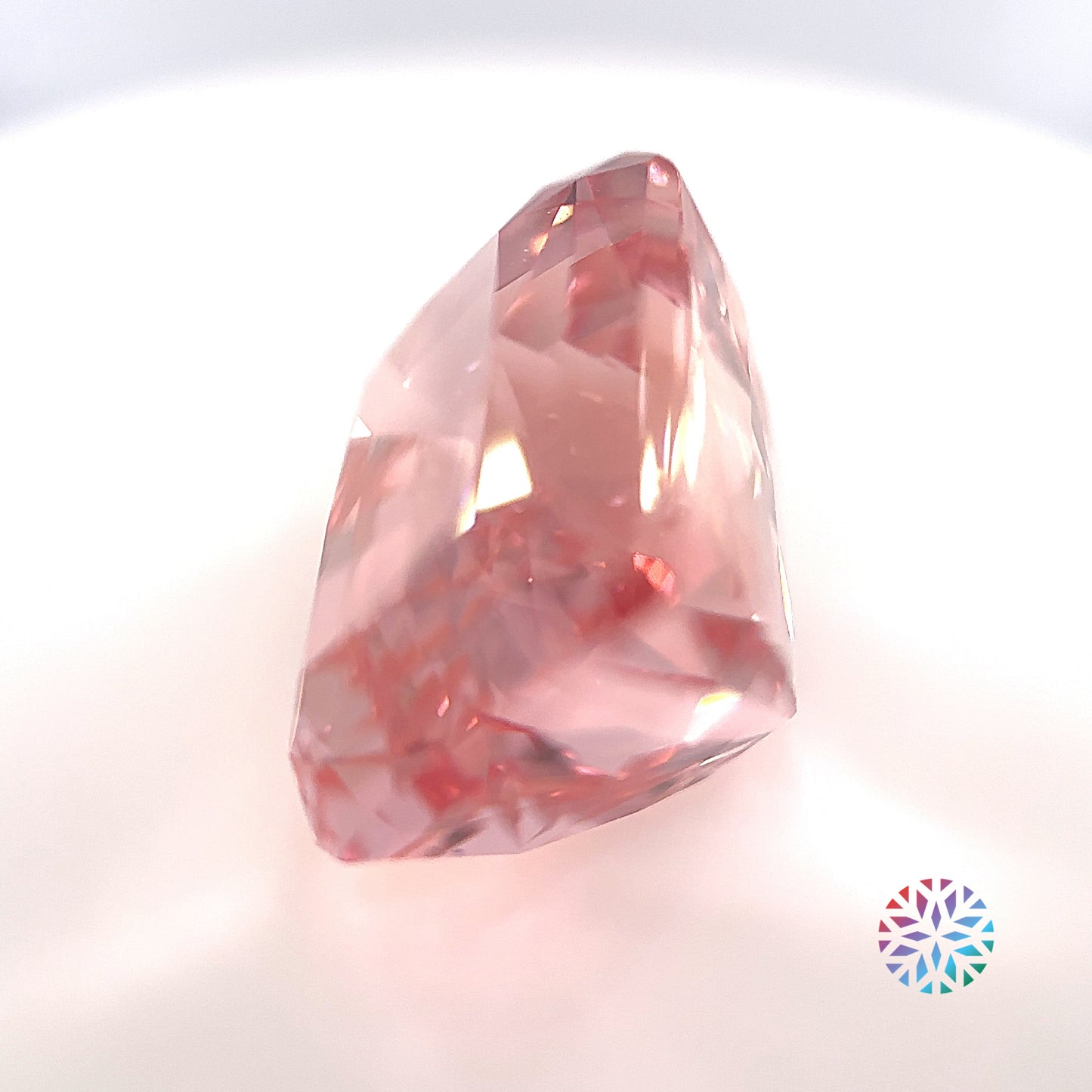 Pink Morganite- Emerald, 18.16ct, 16.5 x 12.7 x 11.8mm