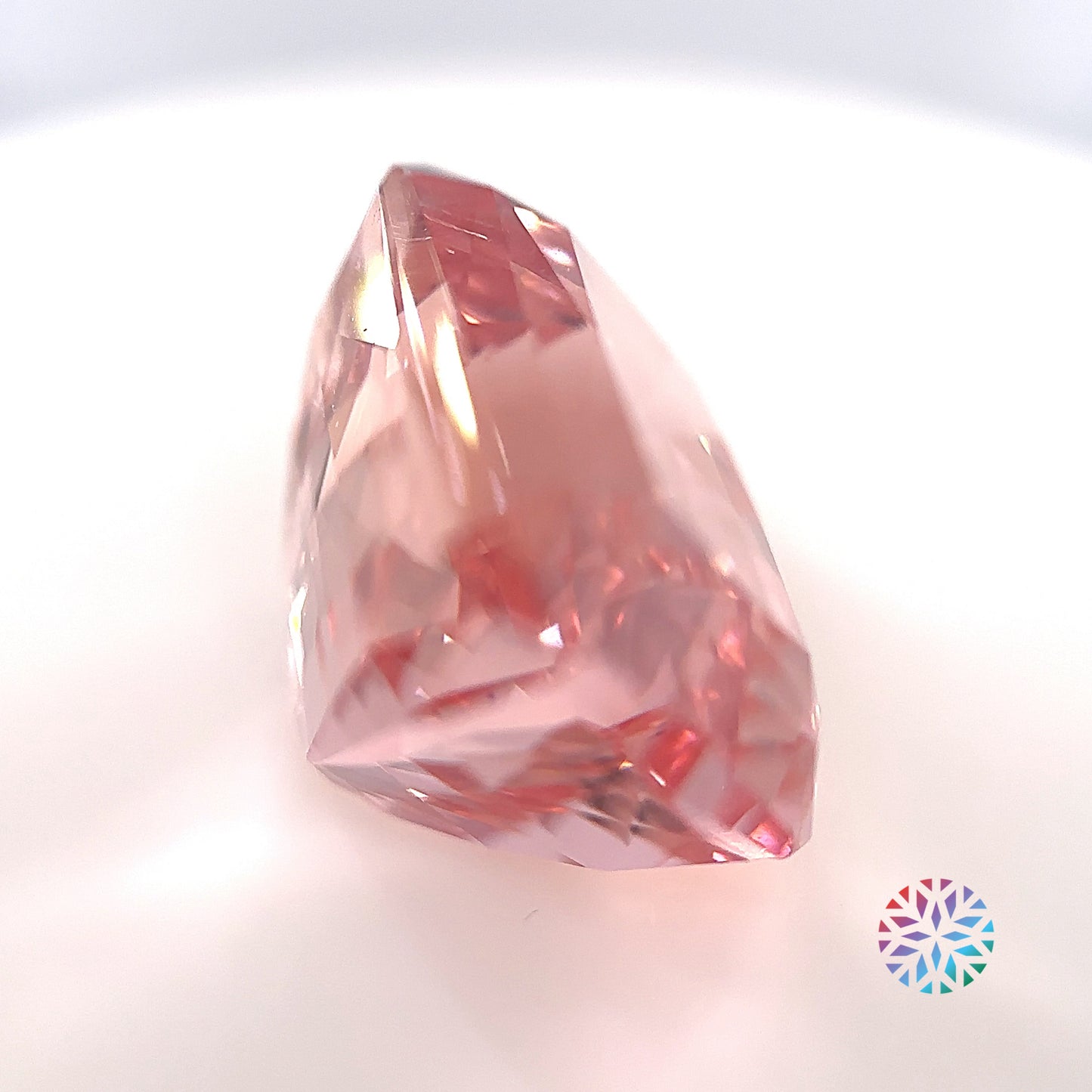 Pink Morganite- Emerald, 18.16ct, 16.5 x 12.7 x 11.8mm