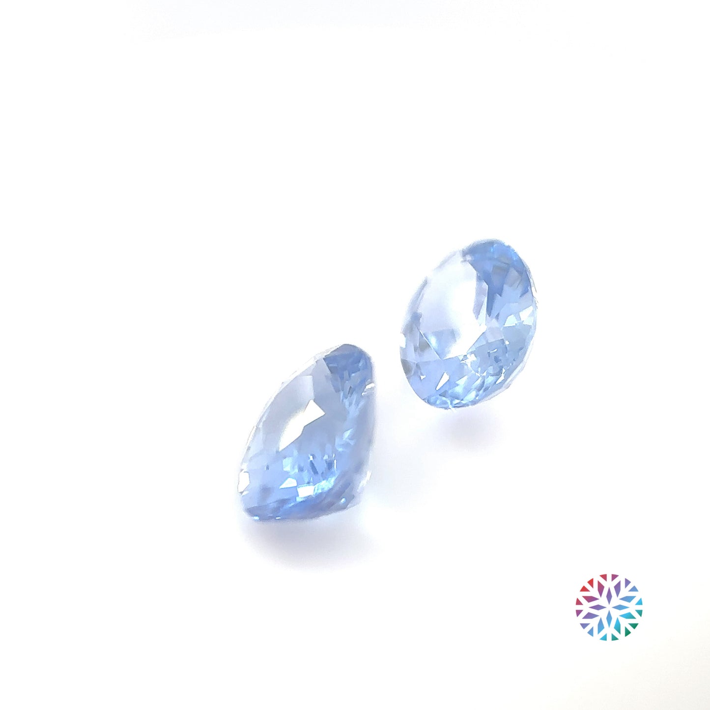 Blue Sapphire pair - Oval, 2.99ct, 8.0 x 6.0mm