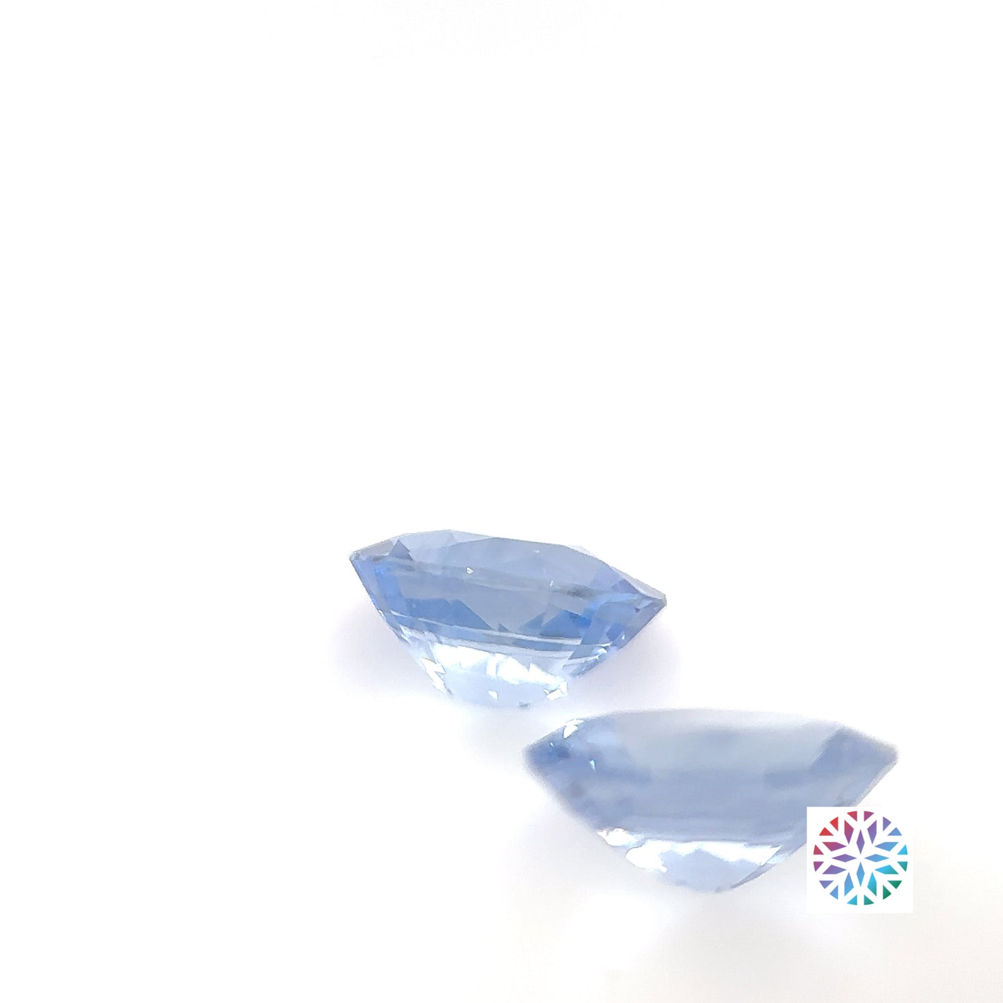 Blue Sapphire pair - Oval, 2.99ct, 8.0 x 6.0mm