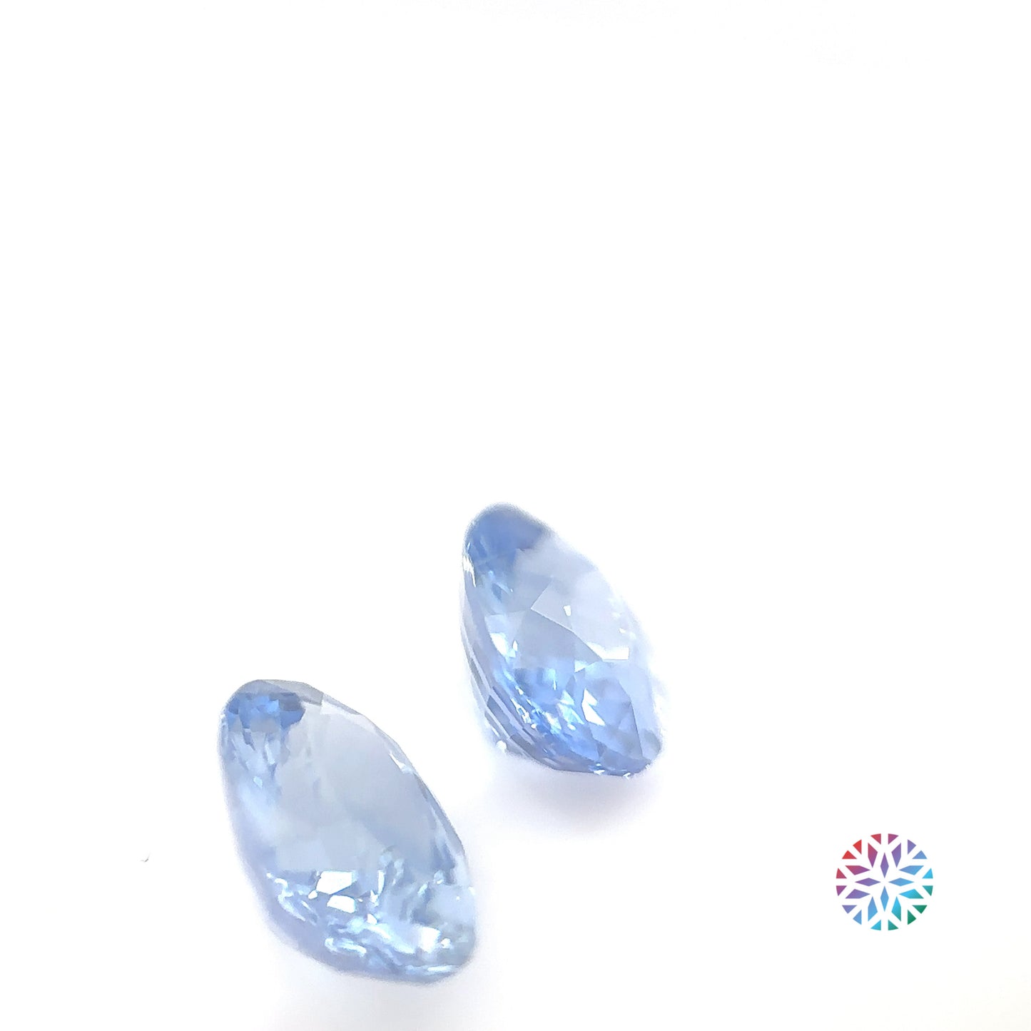 Blue Sapphire pair - Oval, 2.99ct, 8.0 x 6.0mm