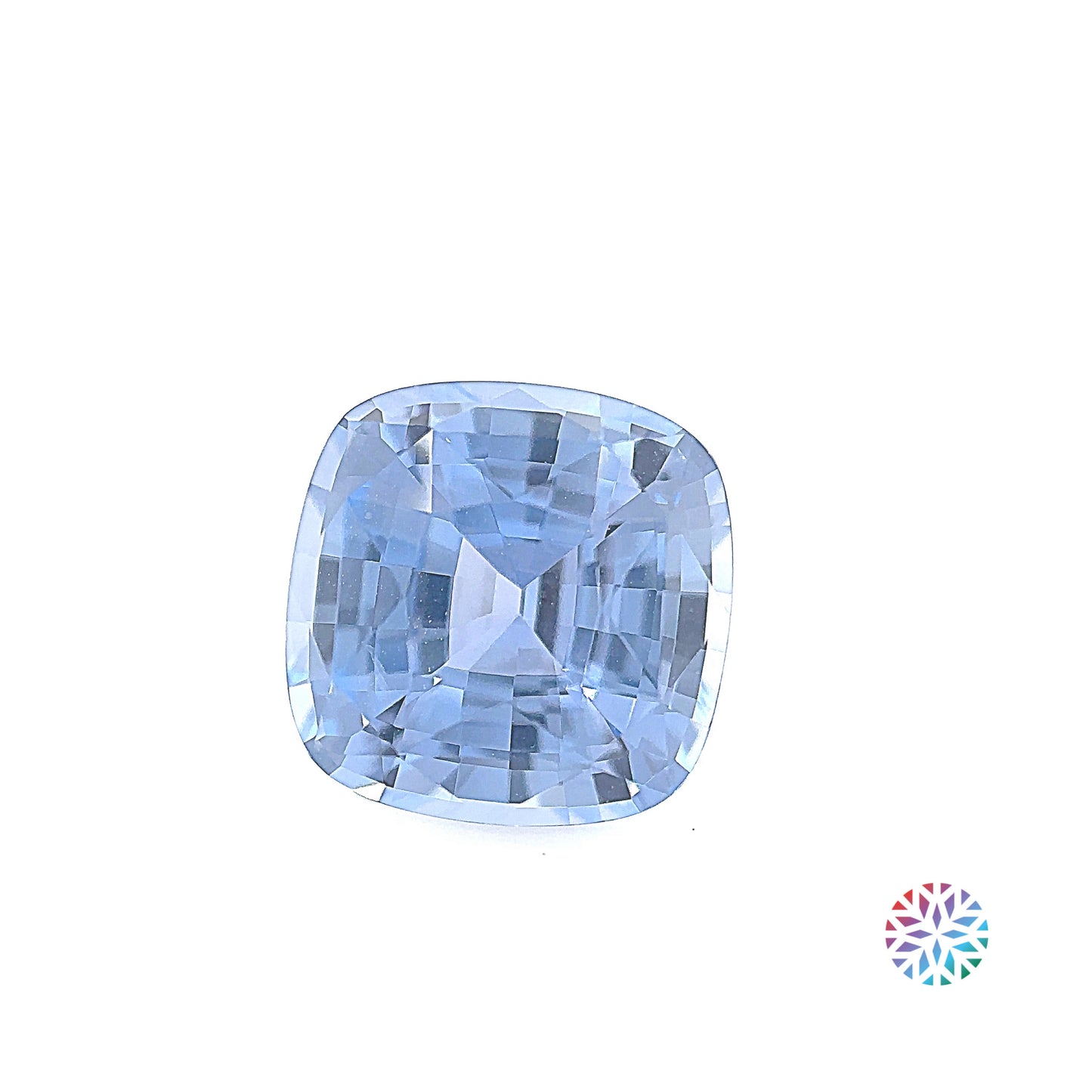 Blue Sapphire- Cushion, 2.32ct, 7.6 x 7.6 x 4.6mm