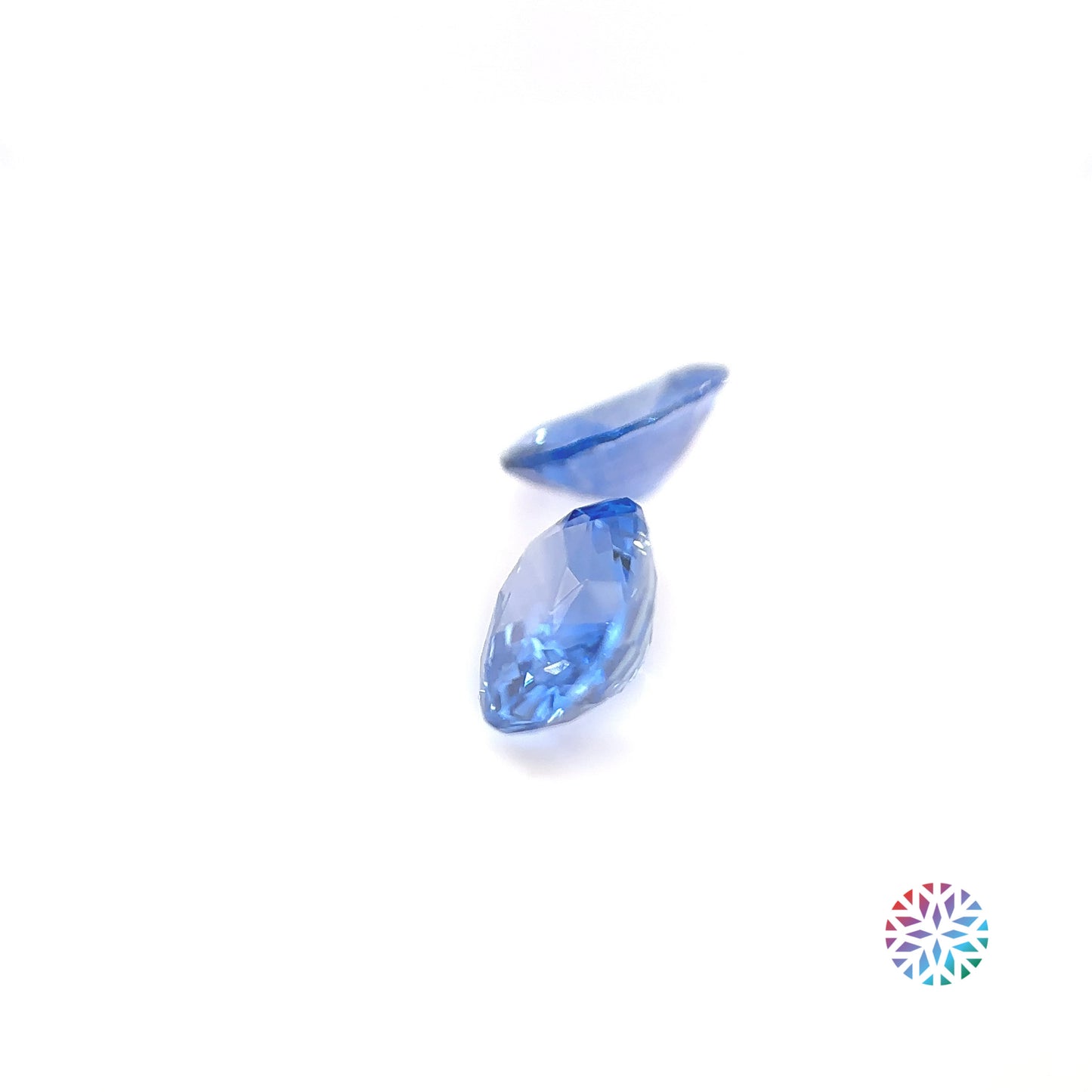 Blue Sapphire pair - Oval, 2.85ct, 8.0 x 6.0mm