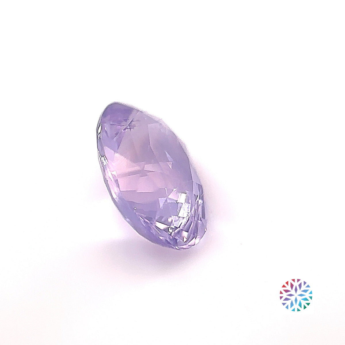 Lilac Sapphire- Oval, 4.11ct, 11.3 x 8.6 x 5.4mm, (C), (N)