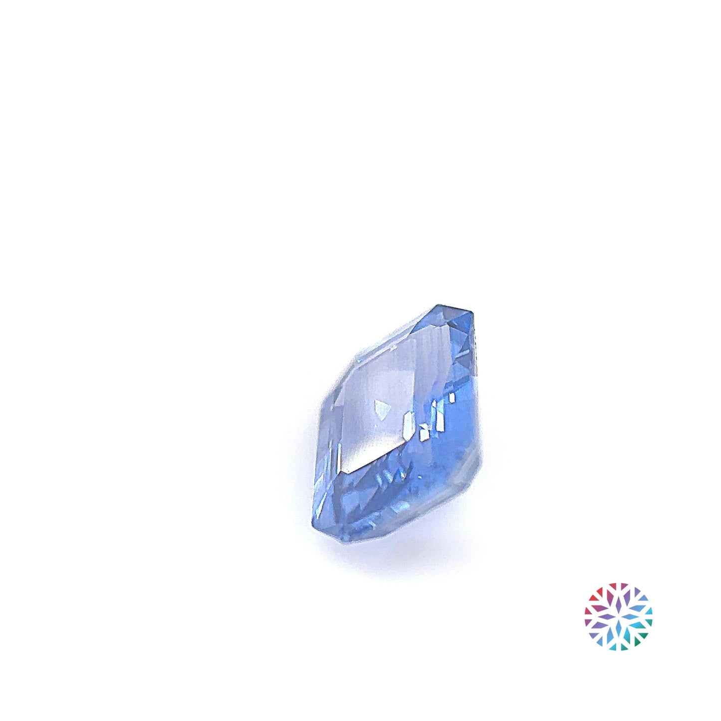 Blue Sapphire- Emerald, 1.2ct, 6.8 x 5.5 x 3.3mm