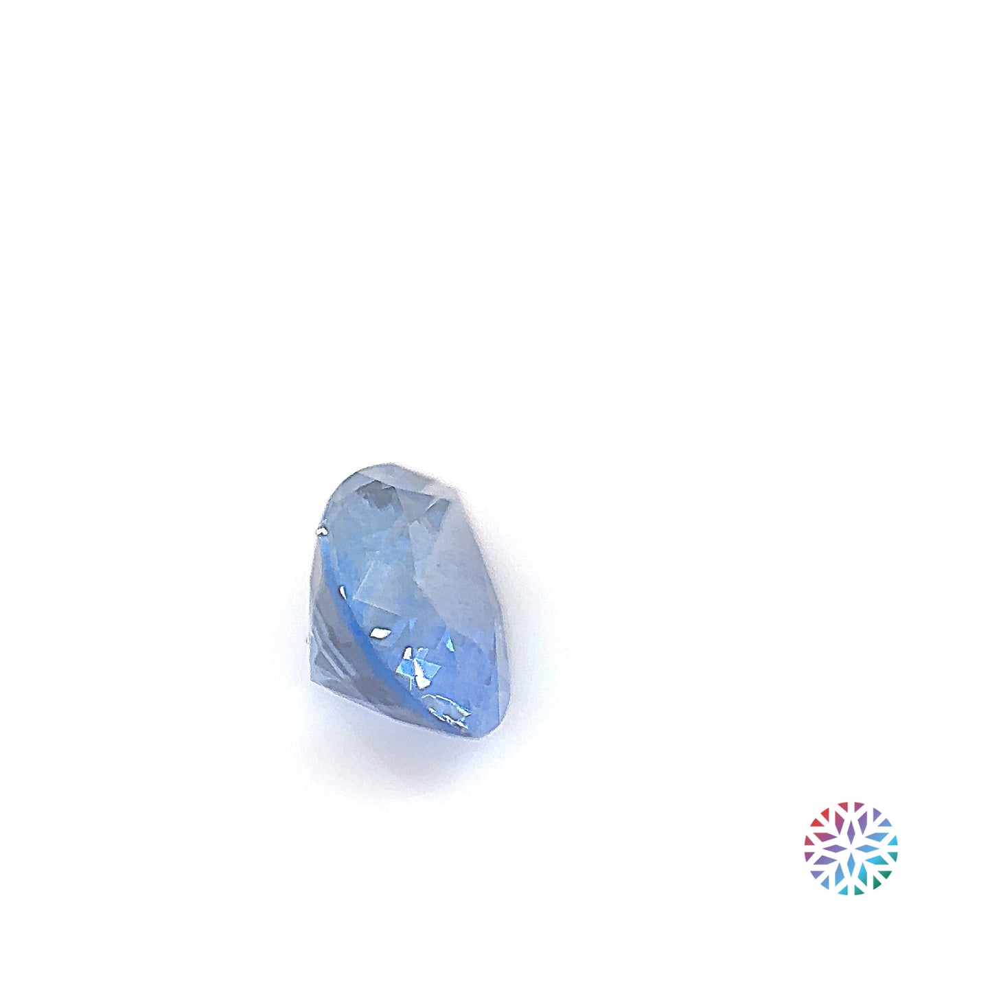 Blue Sapphire- Pear, 0.96ct, 7.4 x 5.4 x 3.5mm