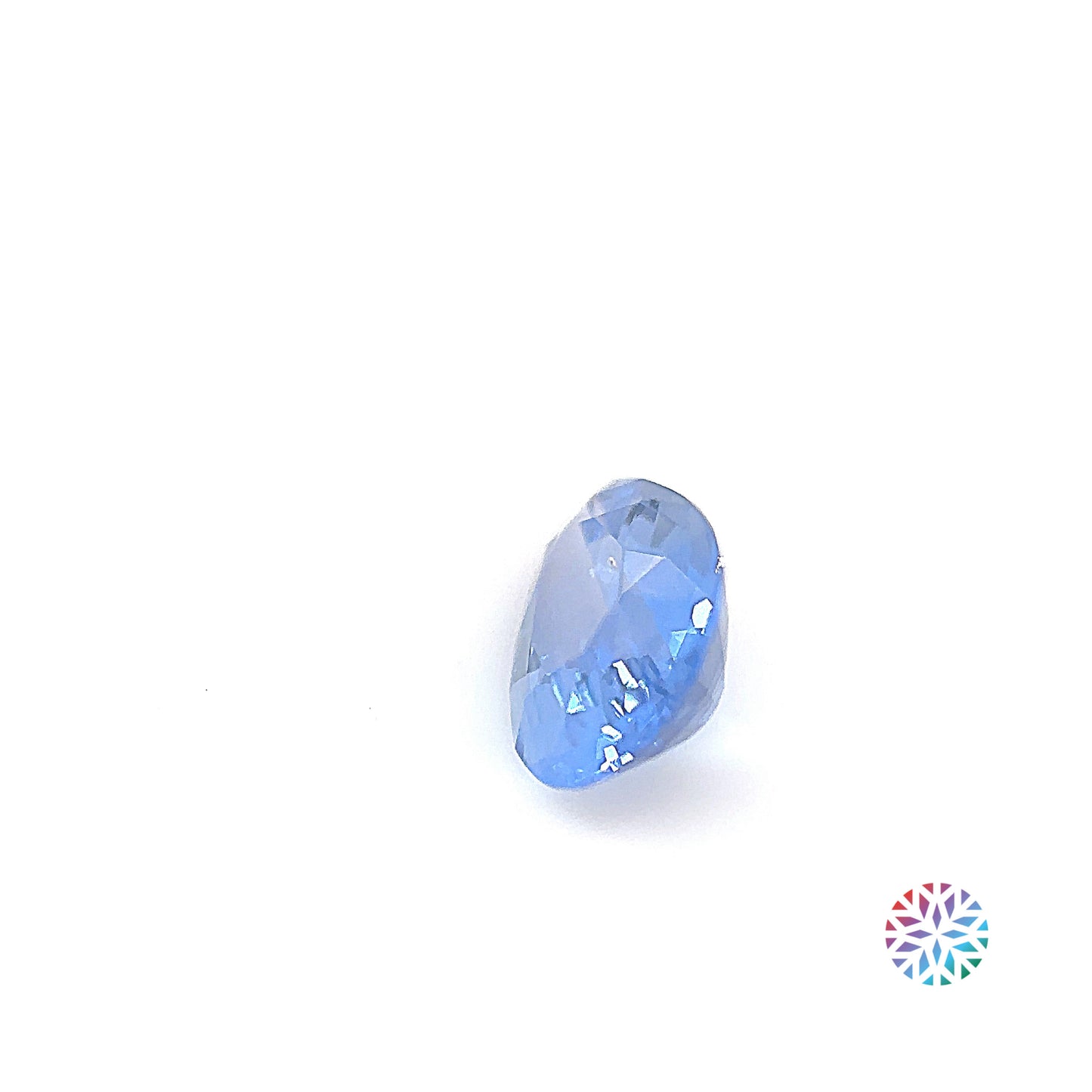 Blue Sapphire- Pear, 0.9ct, 7.5 x 5.4 x 3.2mm