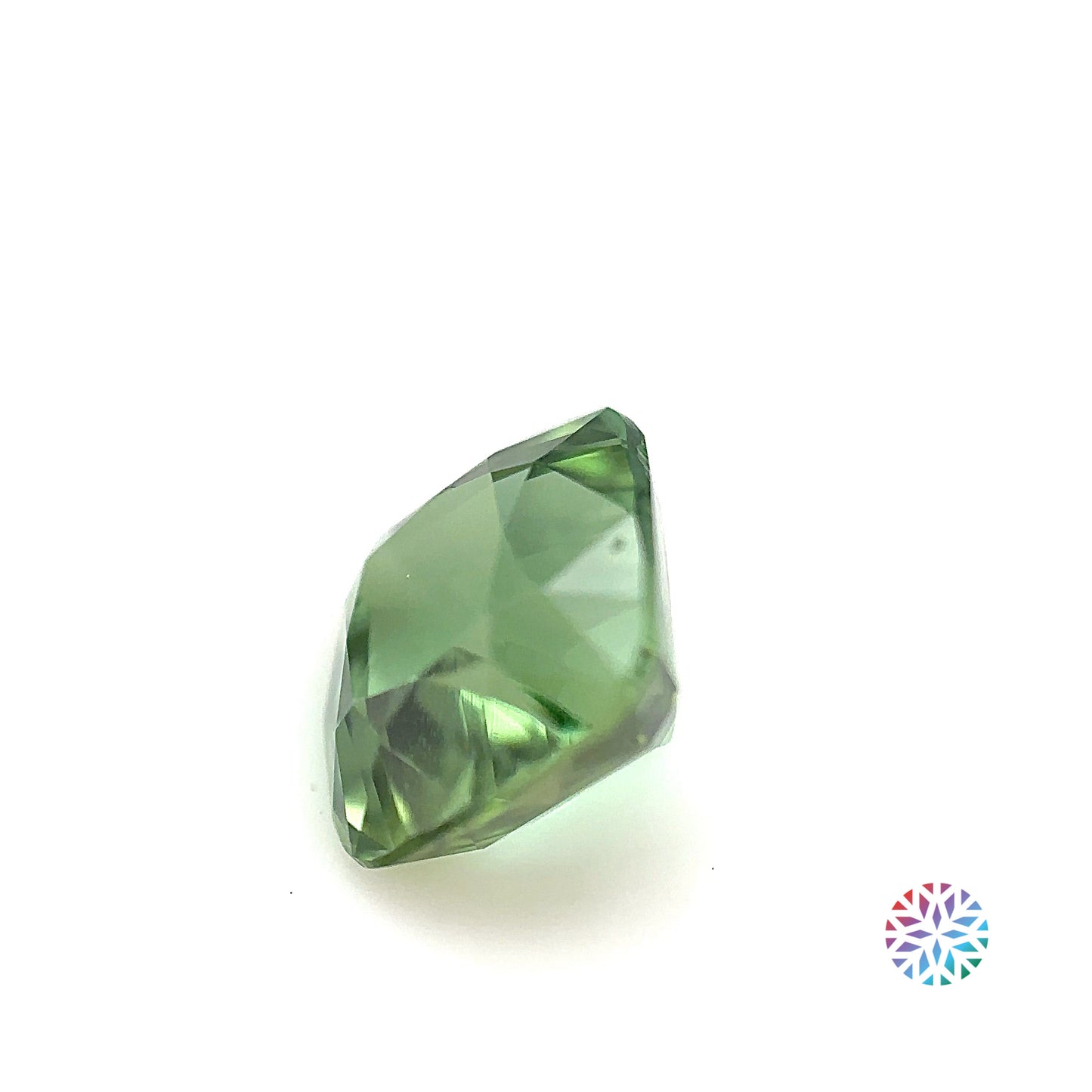 Green Tourmaline- Cushion, 2.54ct, 8.1 x 7.8 x 6.0mm