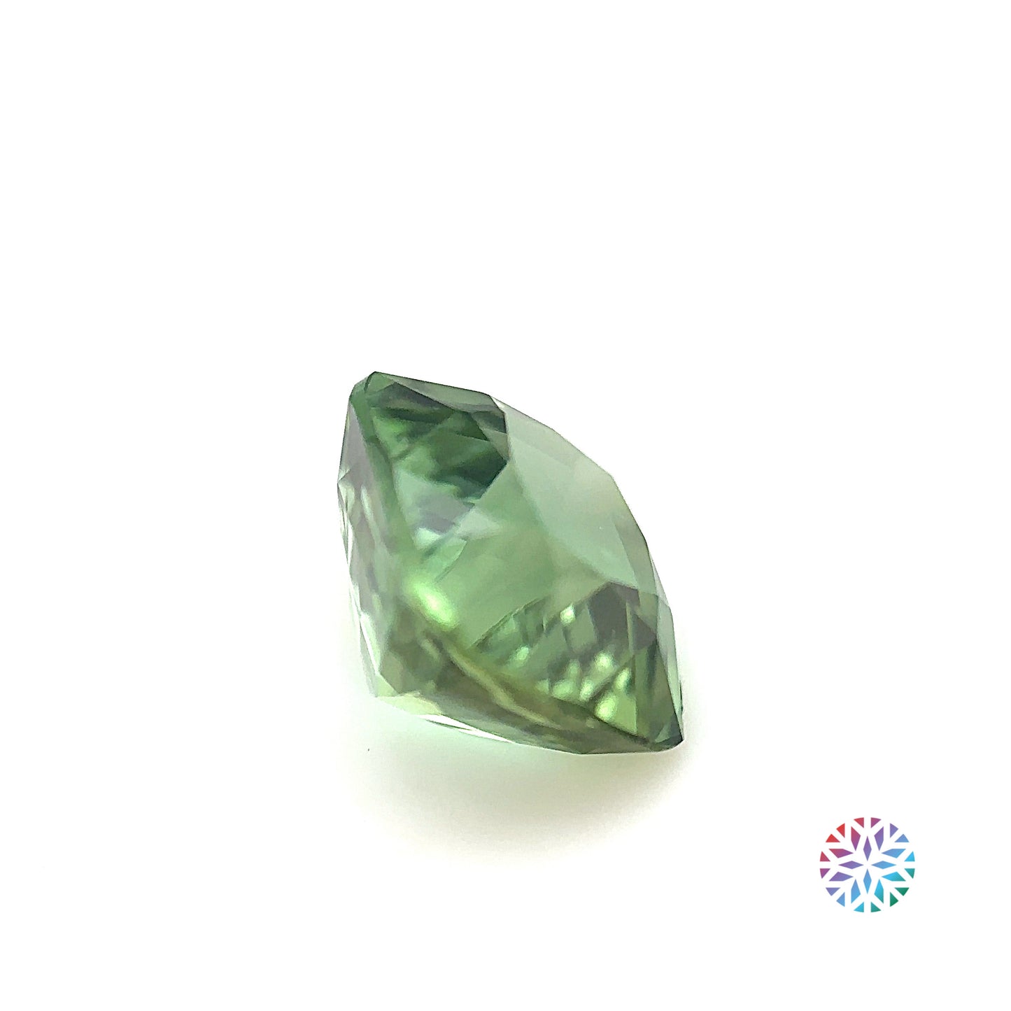 Green Tourmaline- Cushion, 2.54ct, 8.1 x 7.8 x 6.0mm