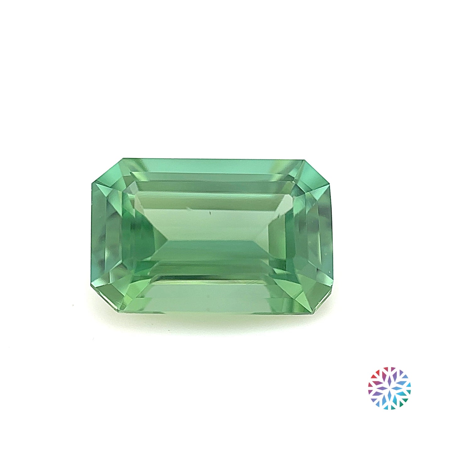 Green Tourmaline- Emerald, 3.17ct, 11.0 x 7.2 x 5.2mm