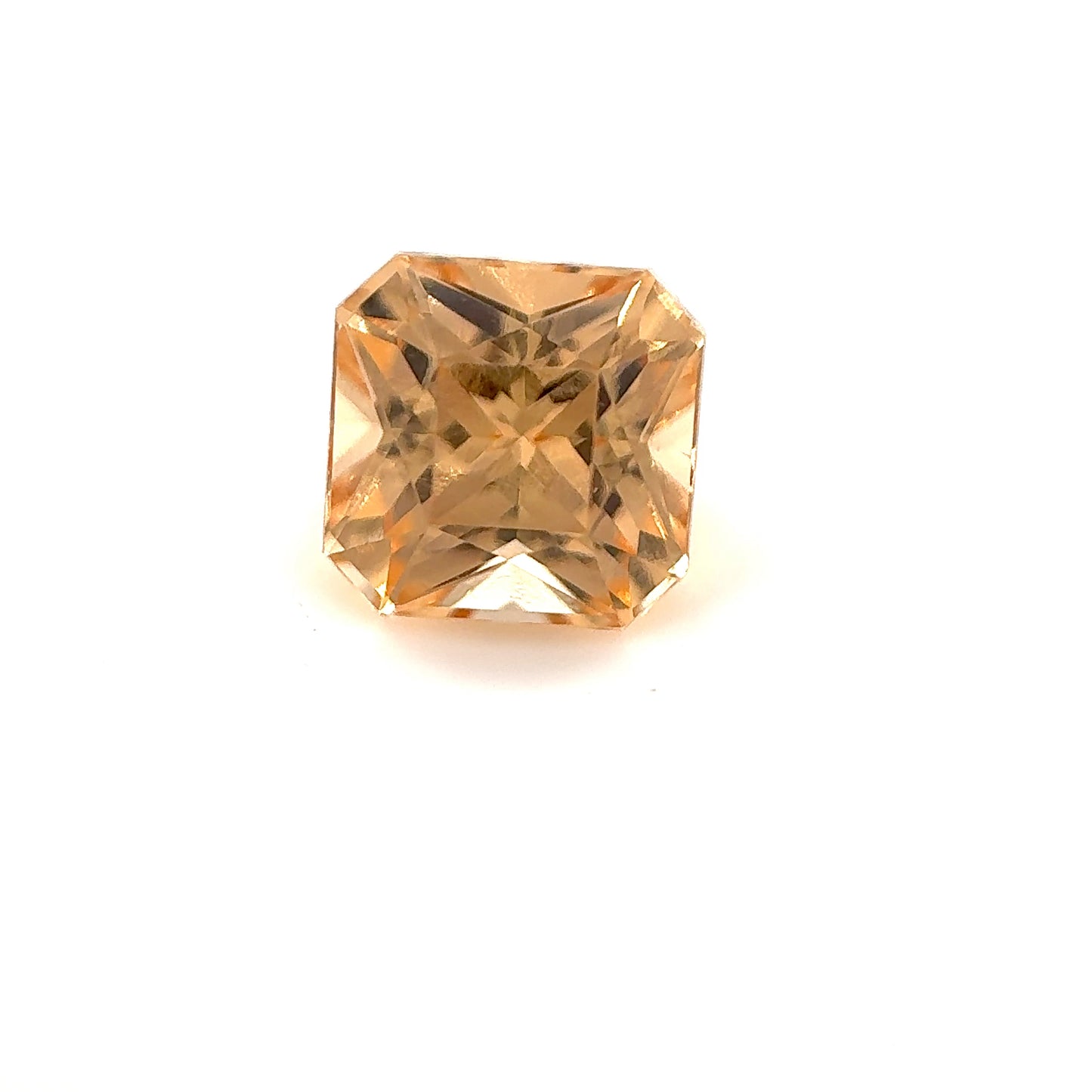 Golden Hessonite- Radiant, 2.37ct, 7.3 x 7.2 x 5.5mm