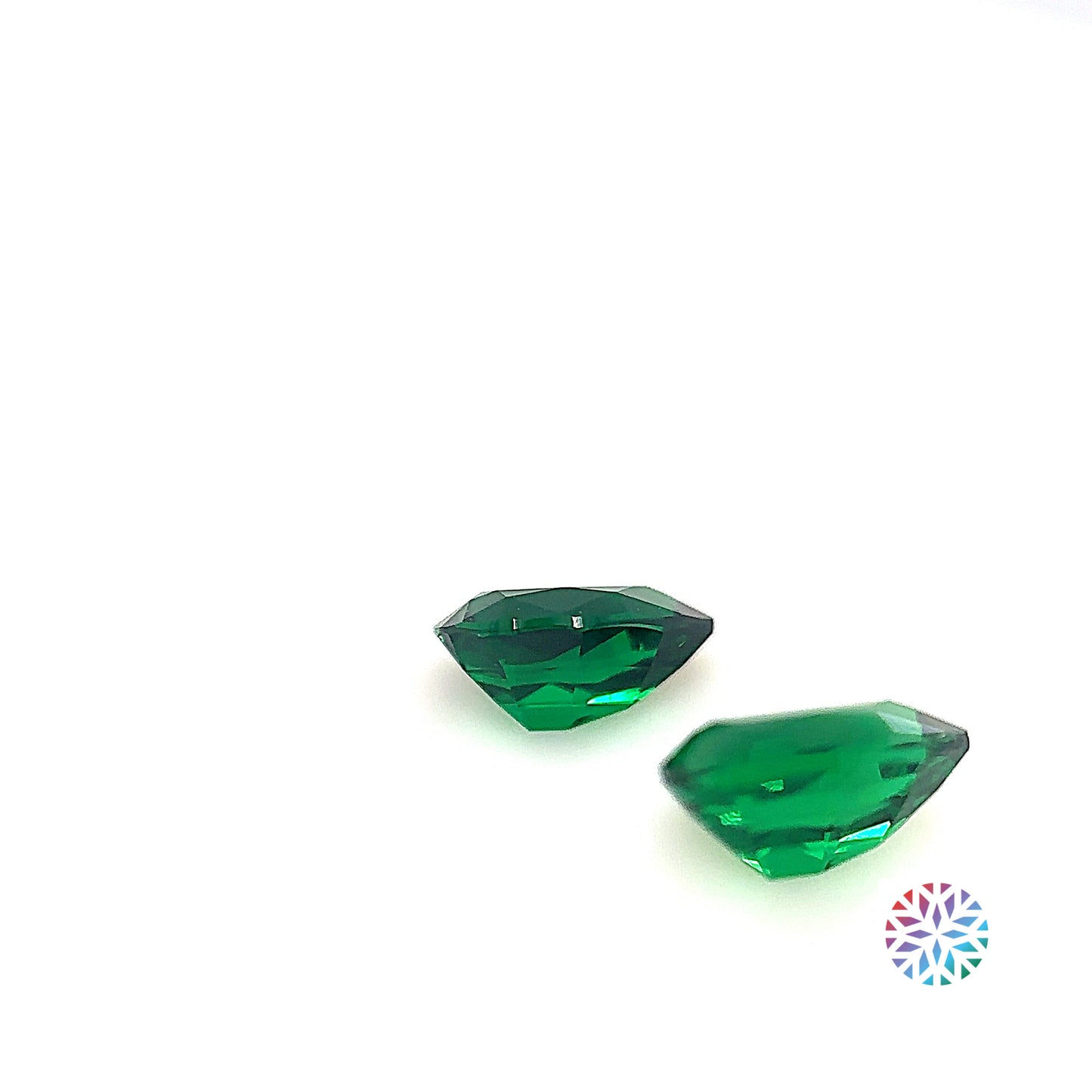 Tsavorite pair - Pear, 1.2ct, 6.5 x 4.0mm