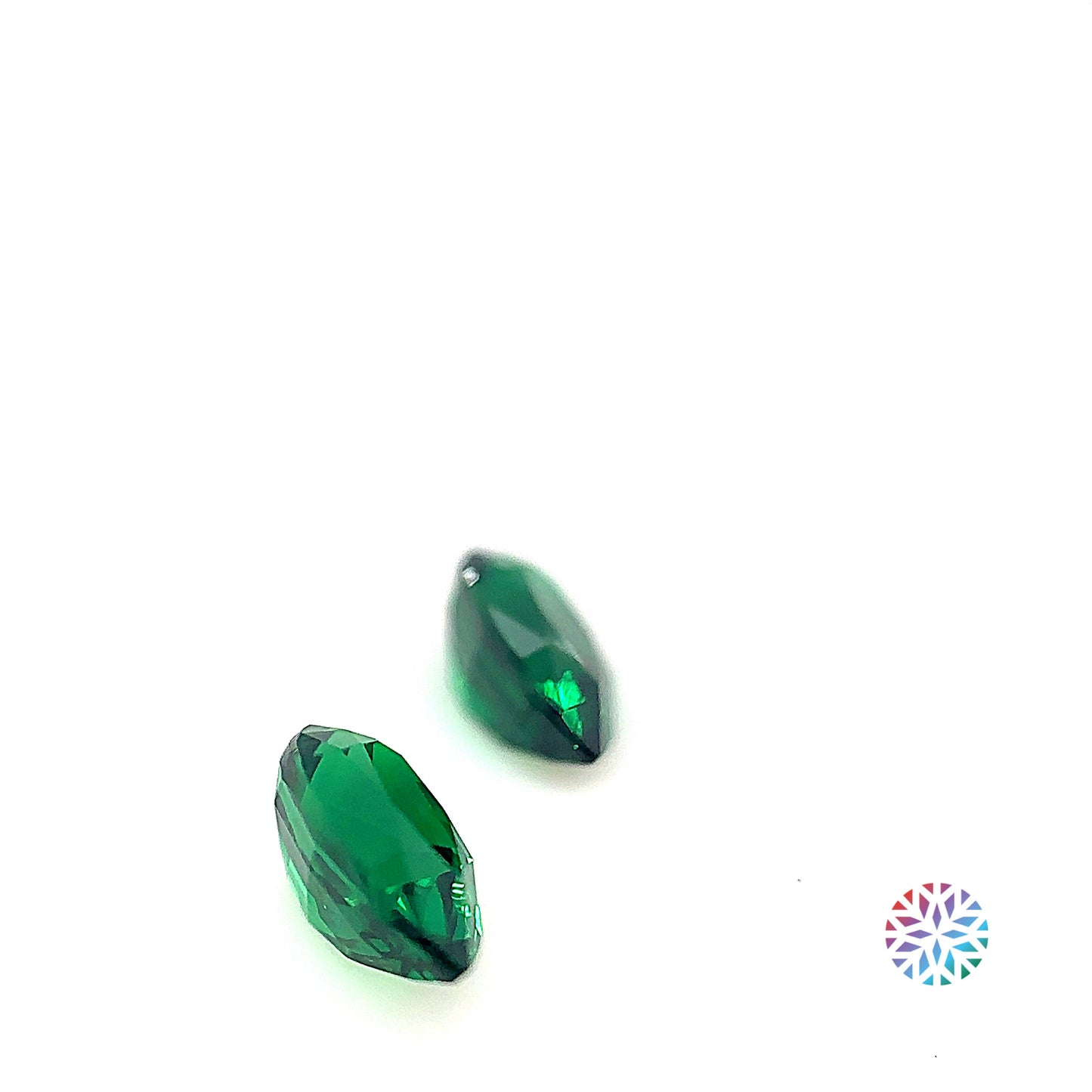 Tsavorite pair - Pear, 1.2ct, 6.5 x 4.0mm