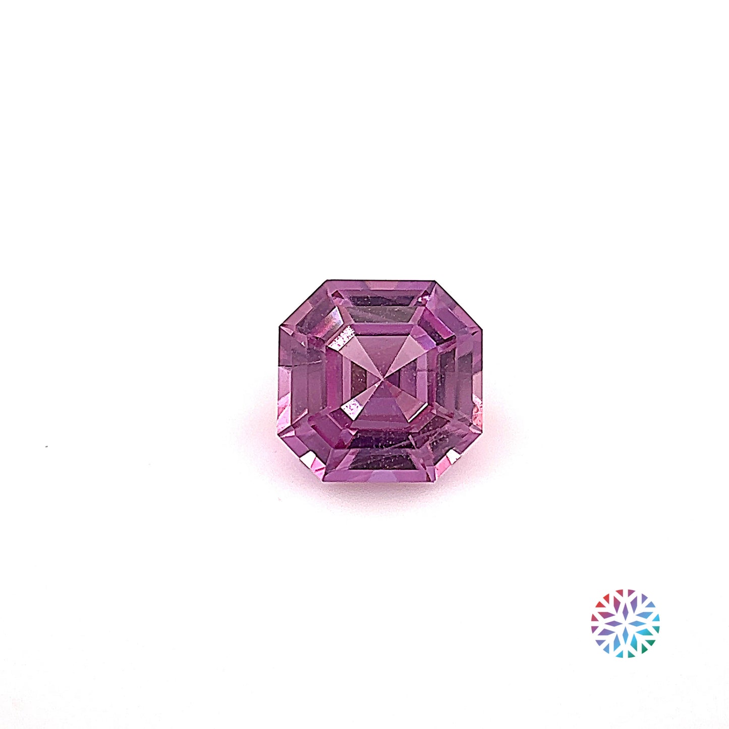 Pink Sapphire- Emerald, 1.16ct, 6.0 x 6.0 x 3.7mm